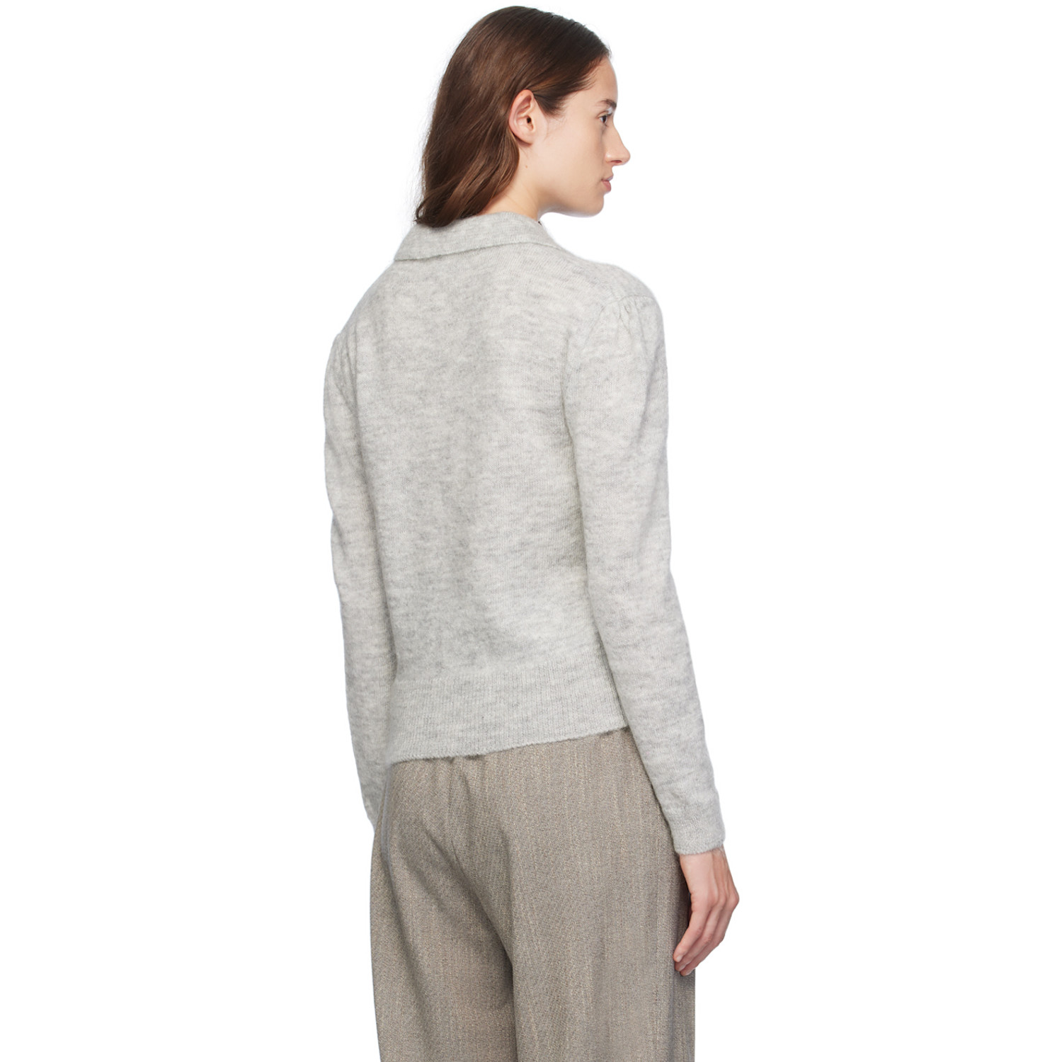  Amomento Gray Mohair Sweater 