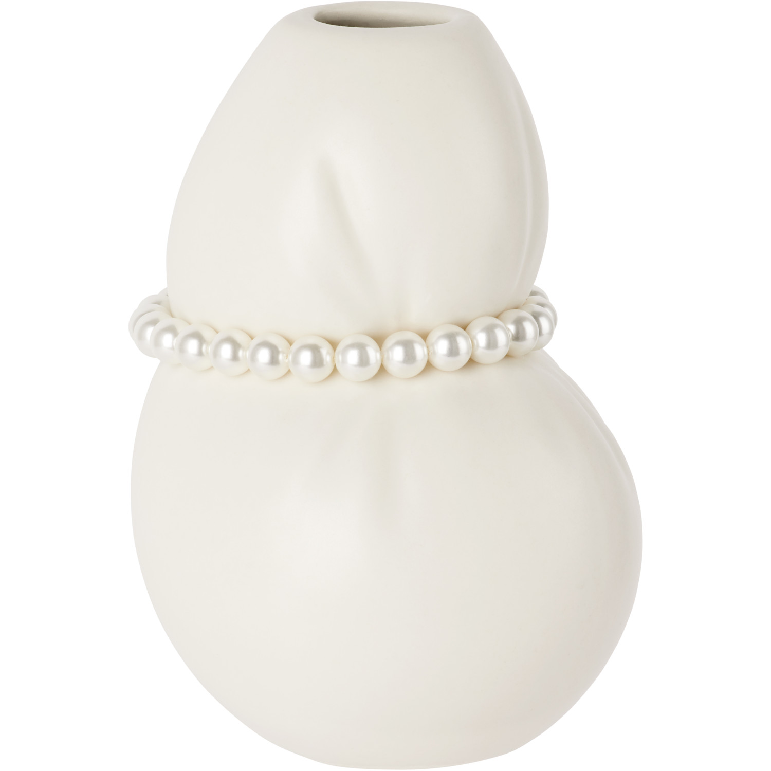 Completedworks White Squeezed Small Vase 