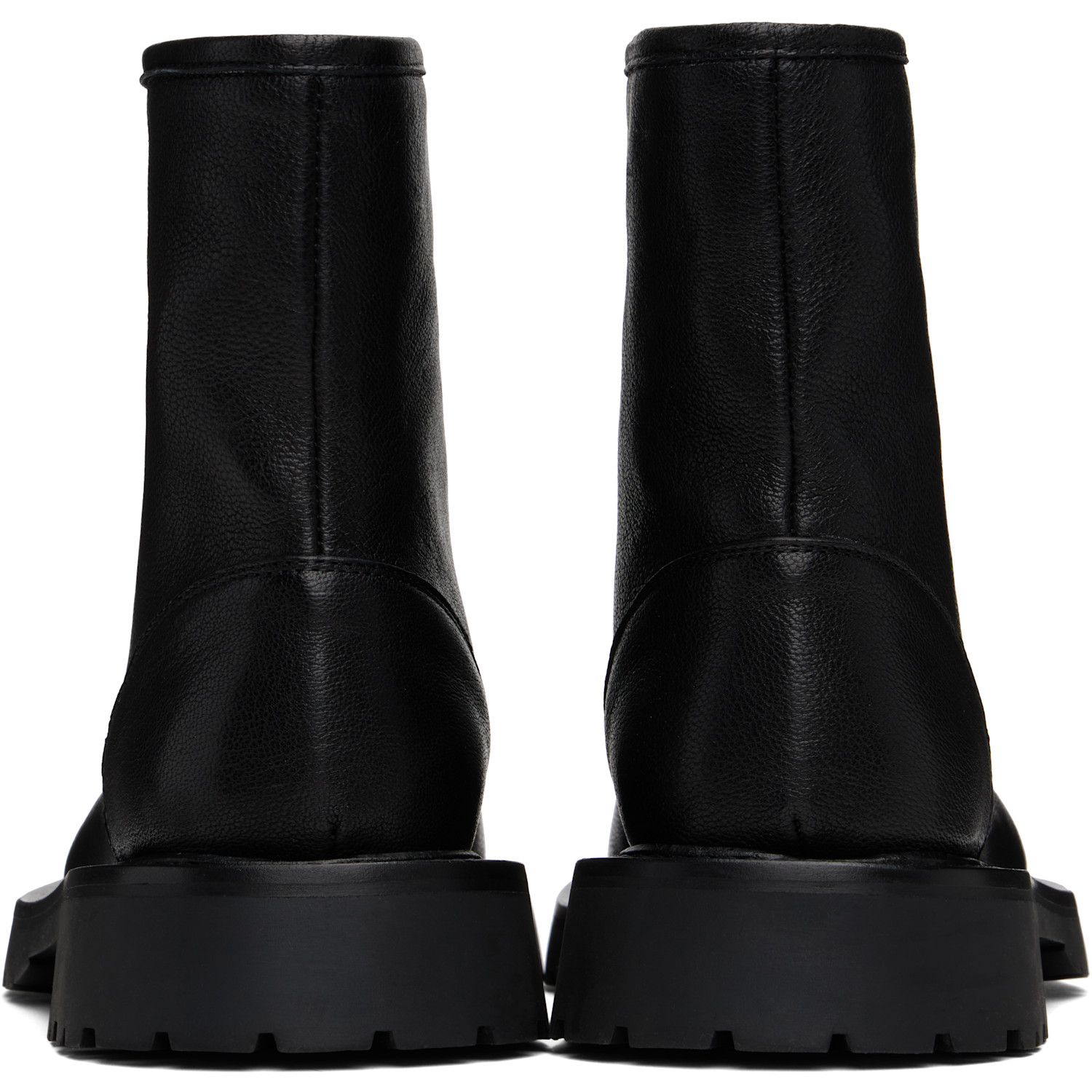  Legres Black Zipped Boots 