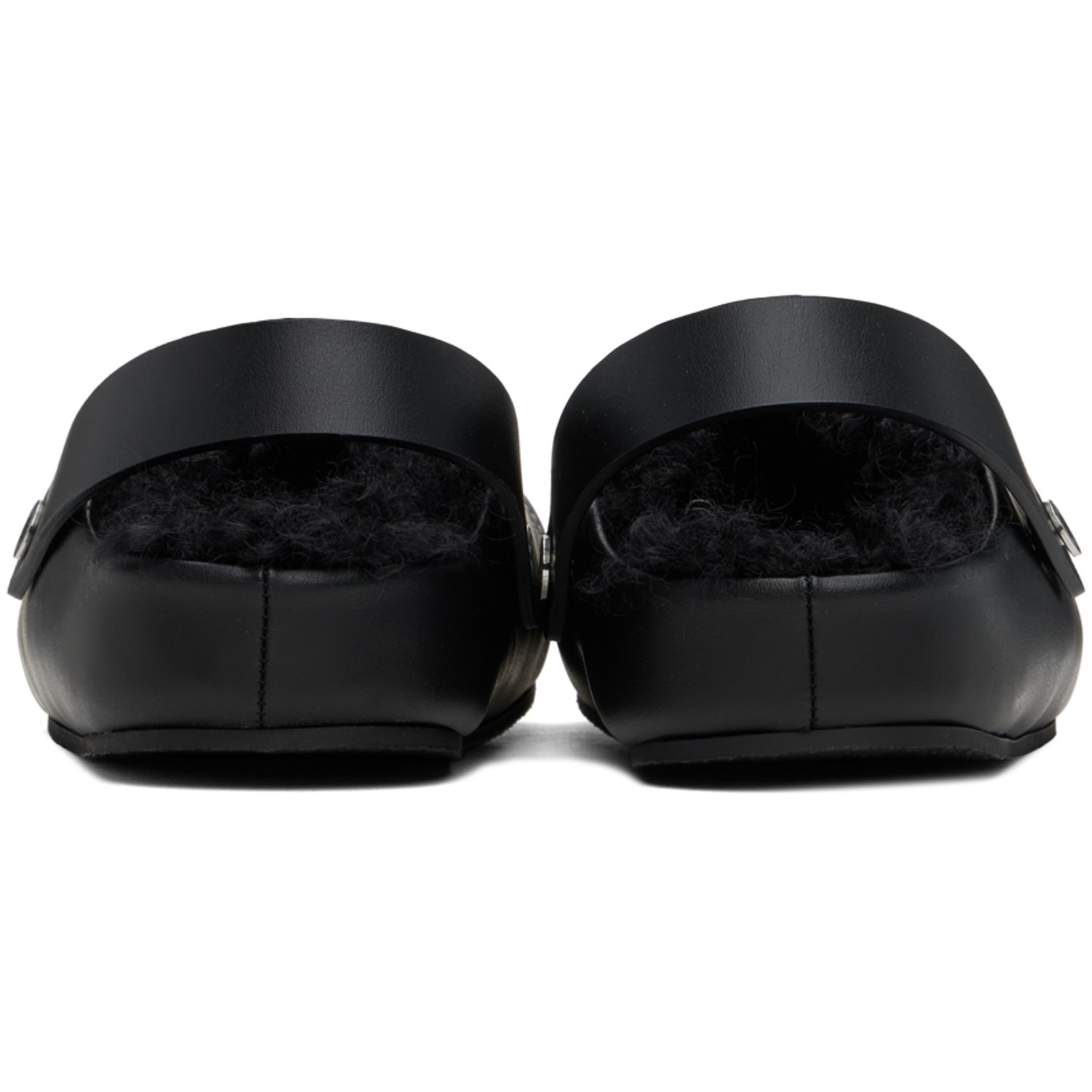  Stella Mccartney Black Alter Sporty Mules 