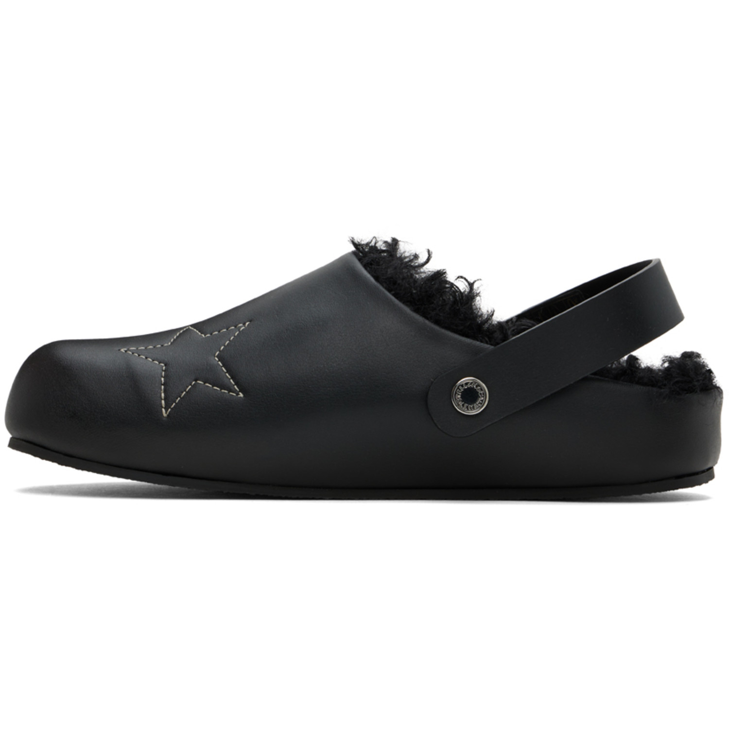 Stella Mccartney Black Alter Sporty Mules 