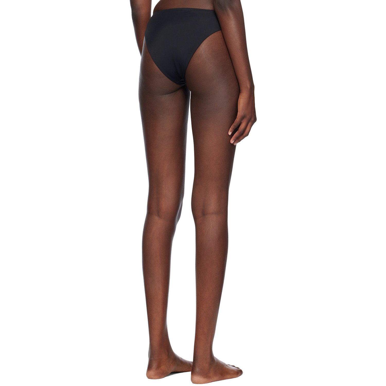  Magda Butrym Black High Leg Bikini Bottom 