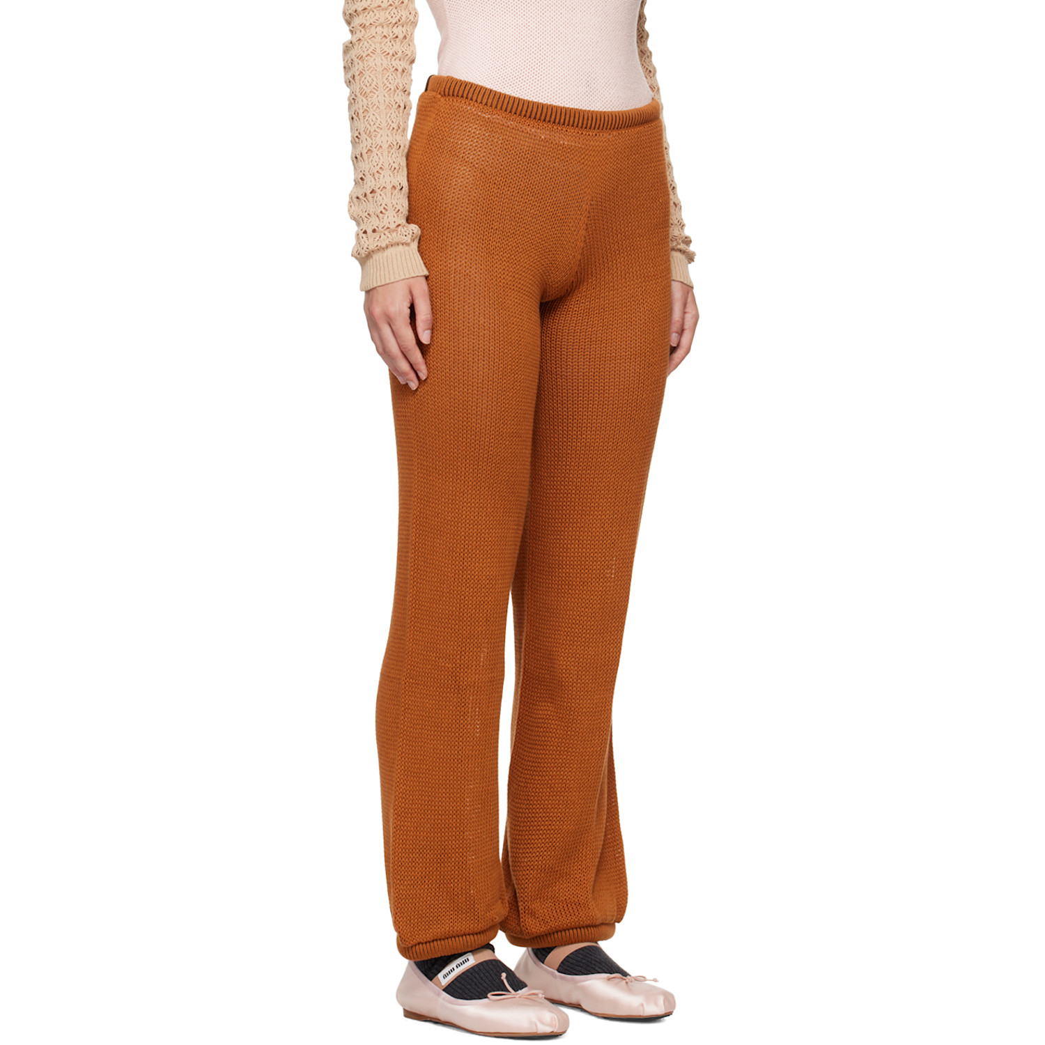  Isa Boulder Brown Isabella Straight Lounge Pants 