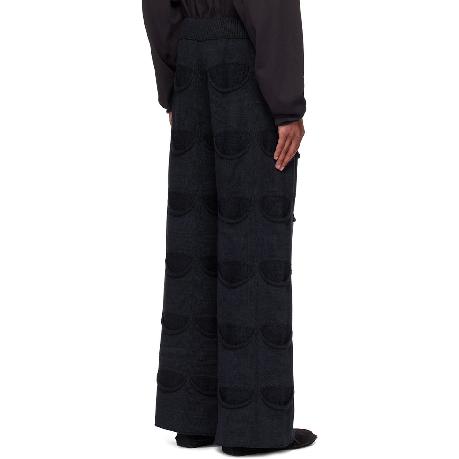  Isa Boulder Ssense Exclusive Navy All Pocket Trousers 