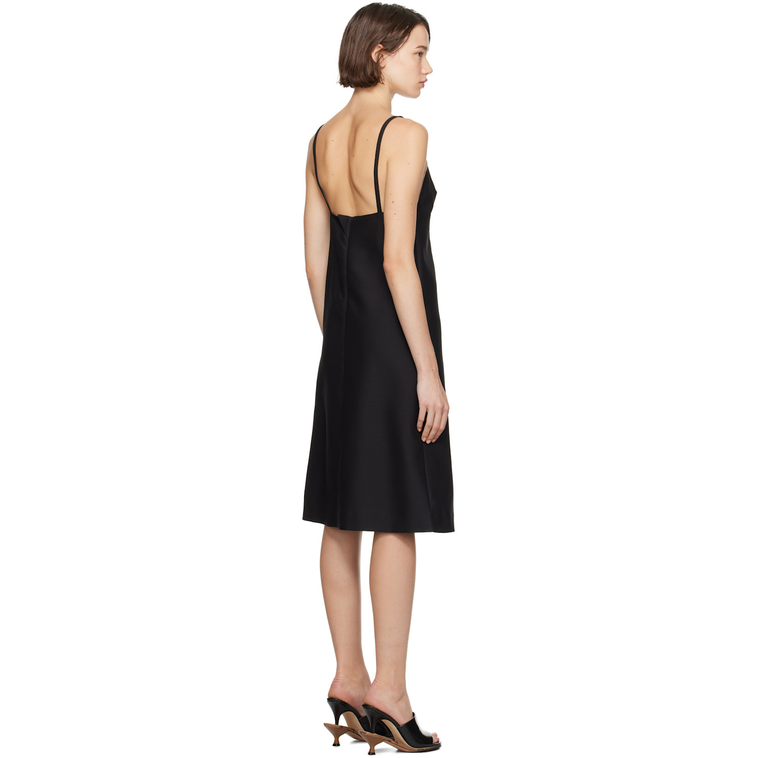  Jacquemus Black La Casa 'la Robe Camison' Minidress 