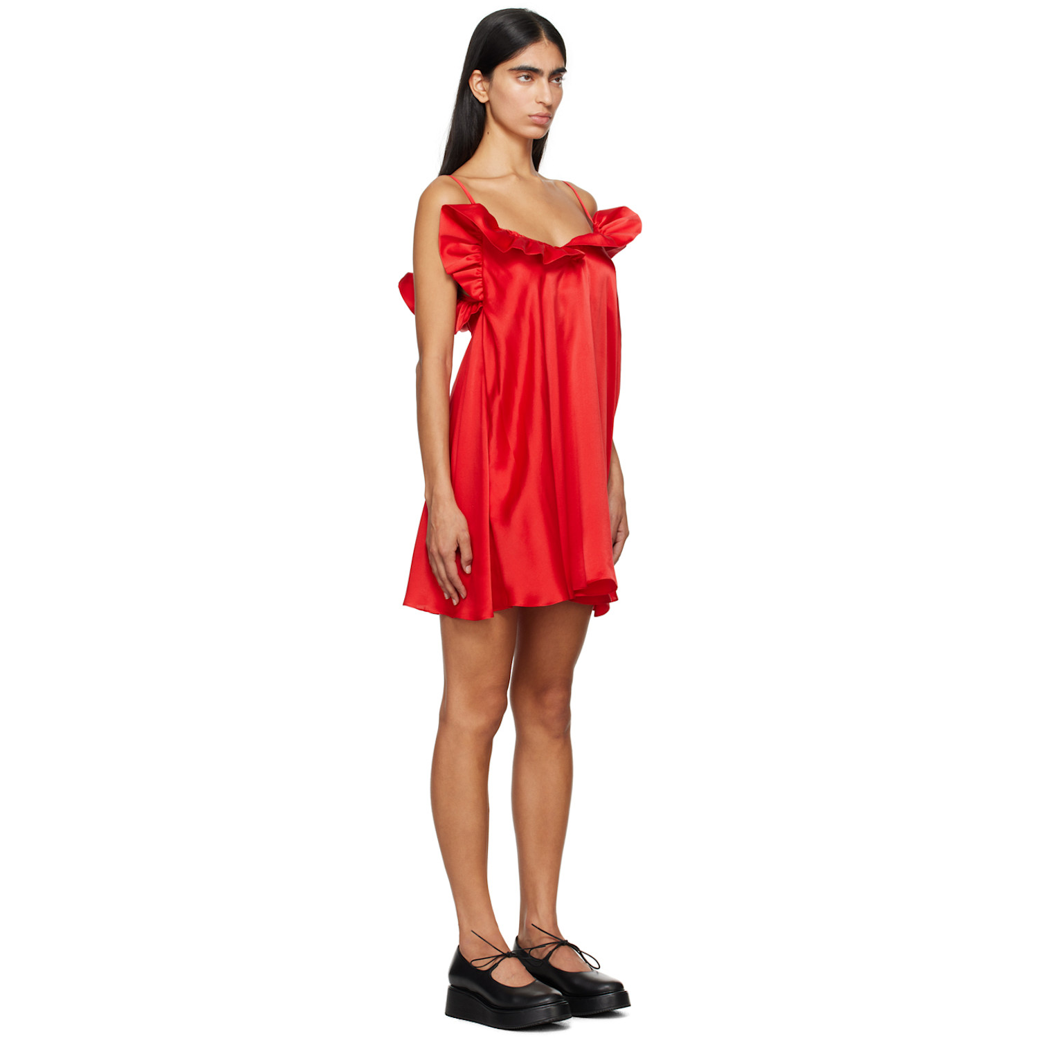  Kika Vargas Red Joan Minidress 