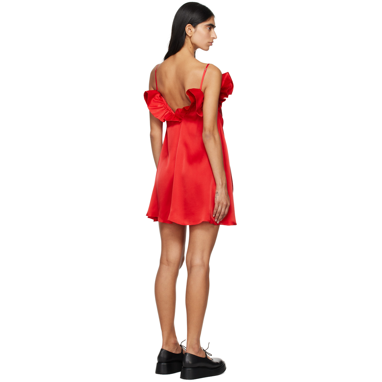  Kika Vargas Red Joan Minidress 