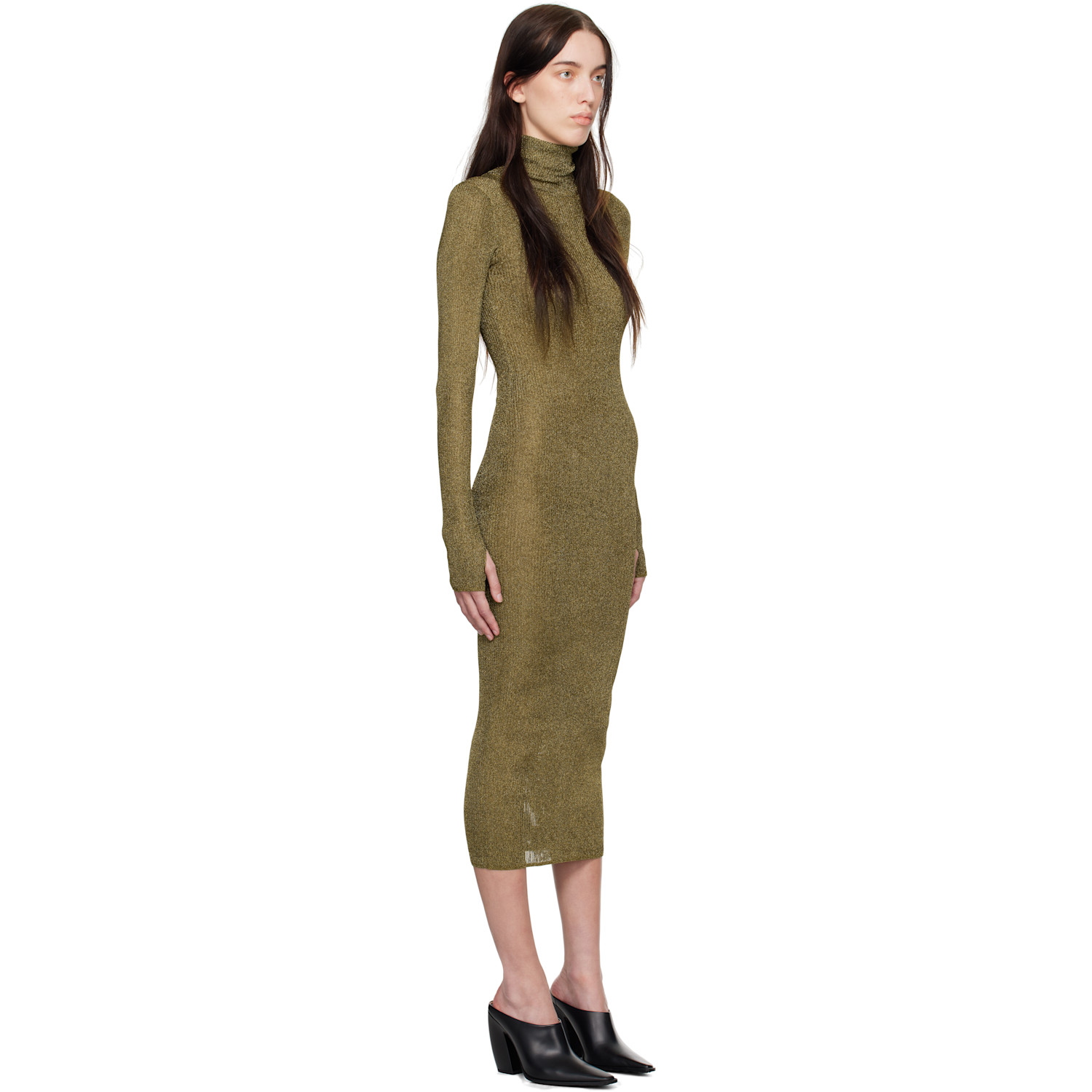  Isabel Marant Khaki Josita Maxi Dress 