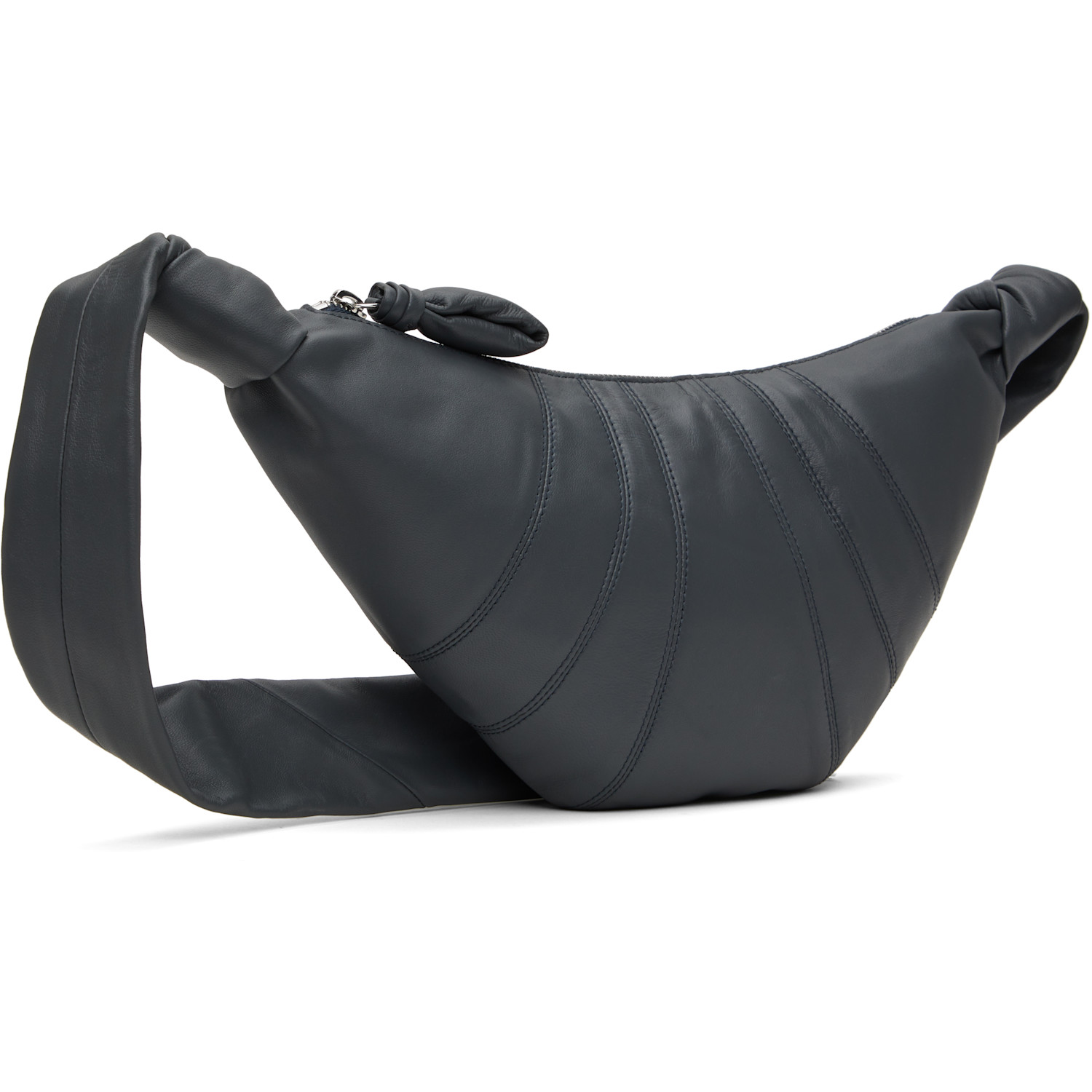  Lemaire Gray Small Croissant Bag 