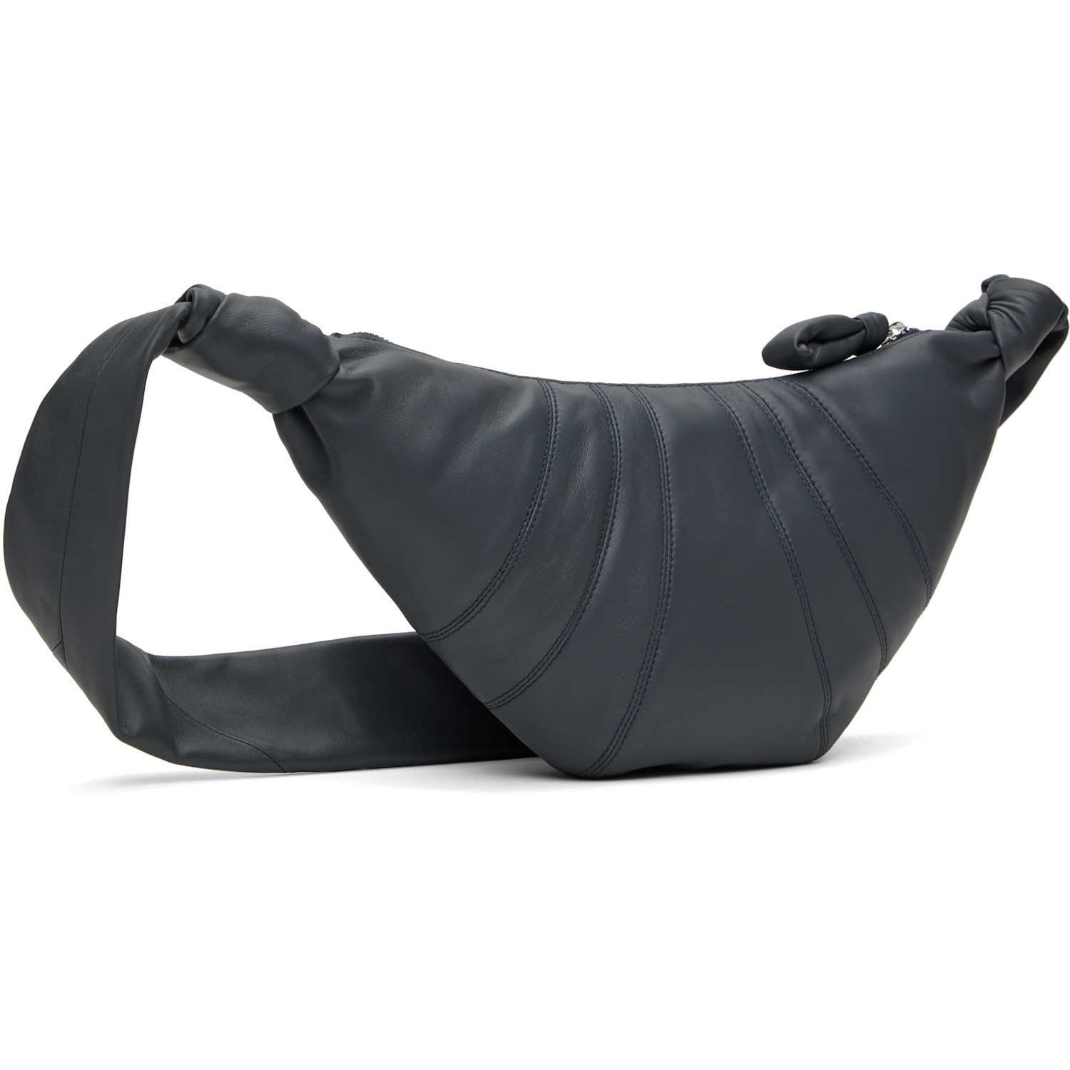  Lemaire Gray Small Croissant Bag 