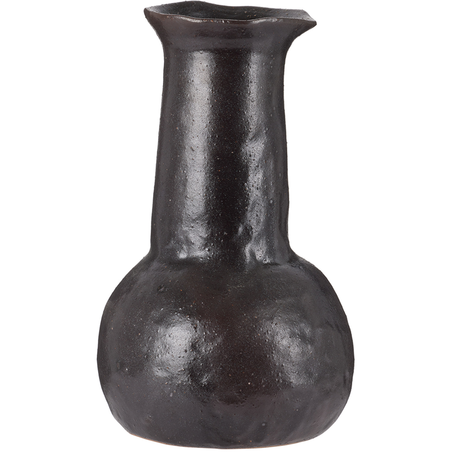  Ferm Living Brown Large Doro Vase 