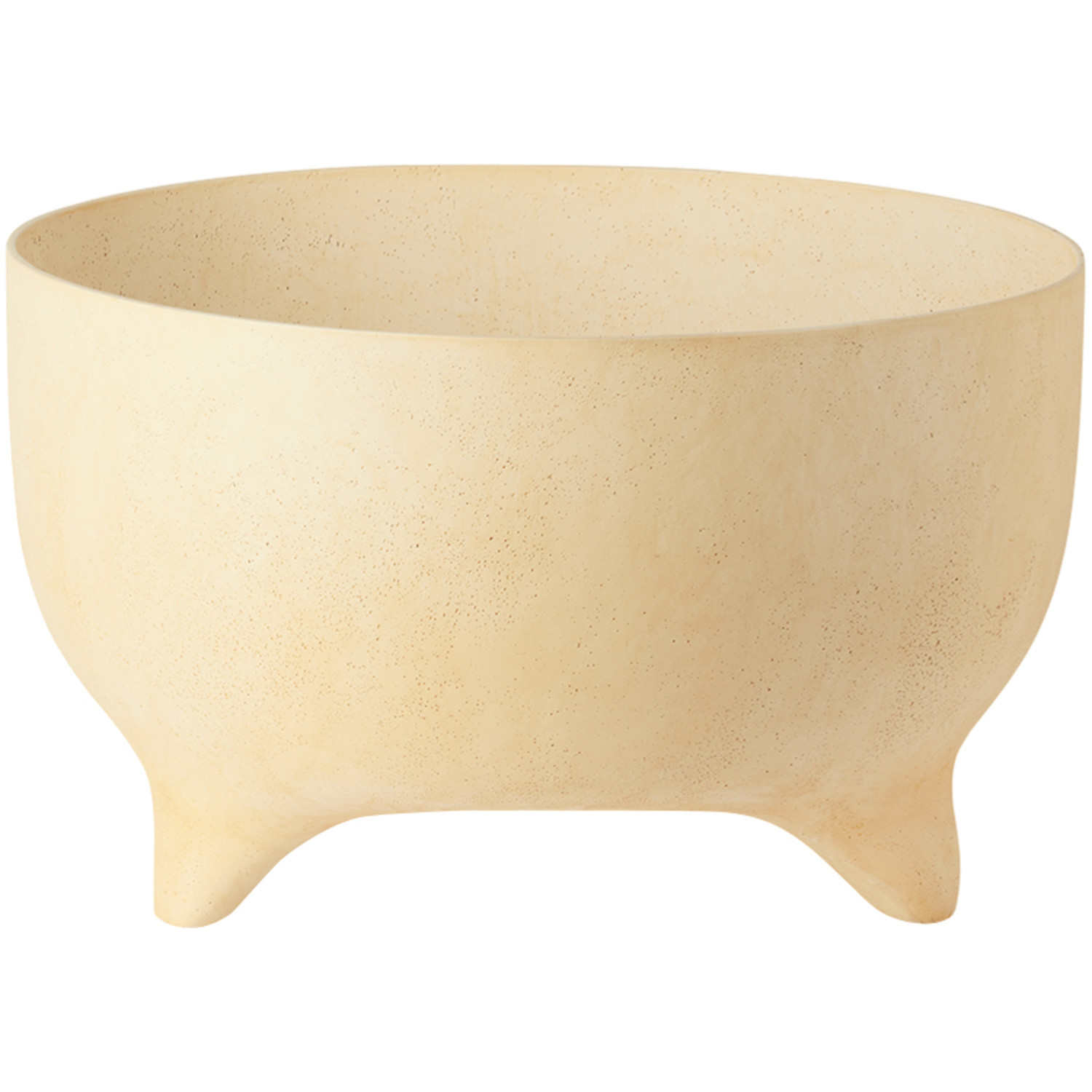  Ferm Living Beige Evoke Pot Low Vase 
