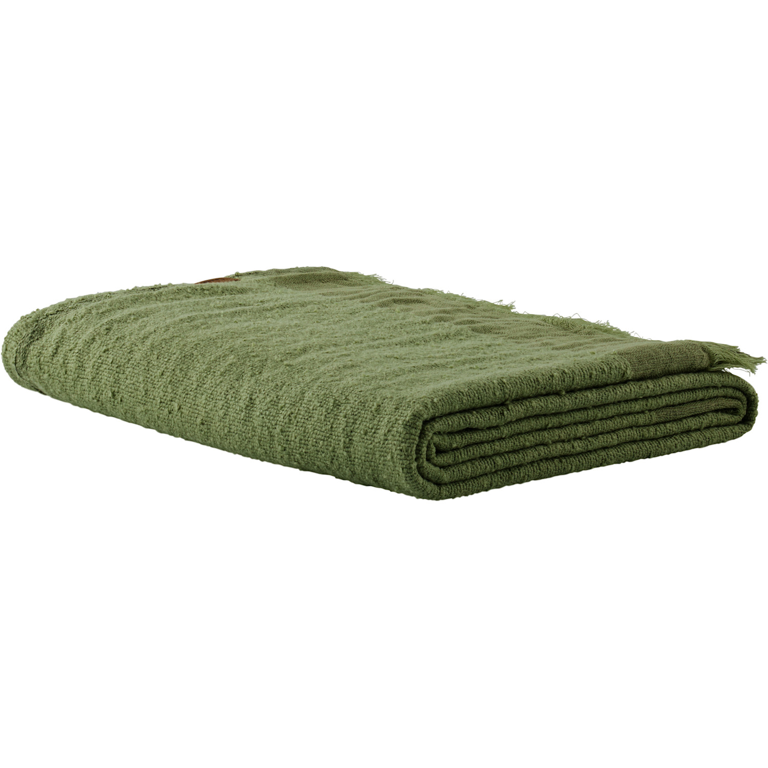  Ferm Living Green Weaver Throw 