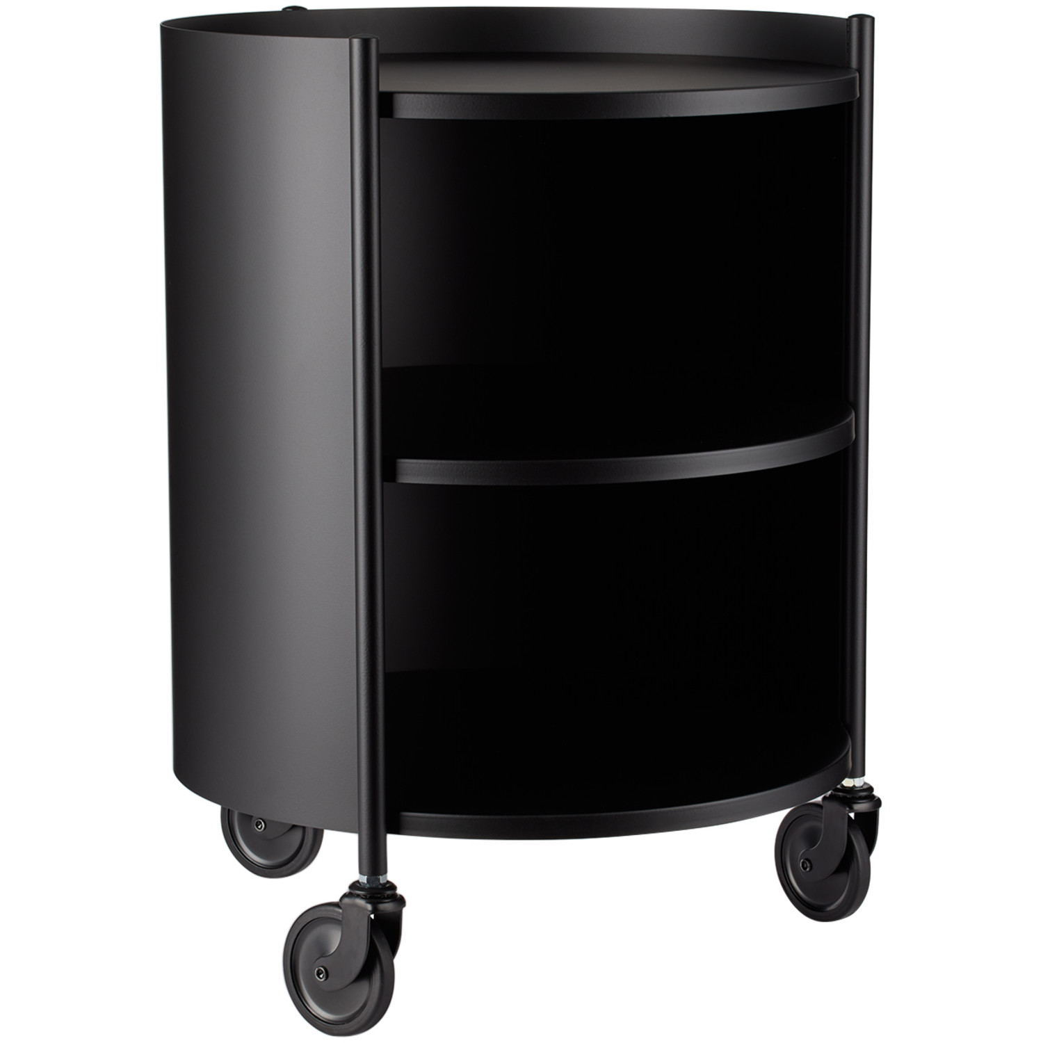  Ferm Living Black Eve Storage Side Table 