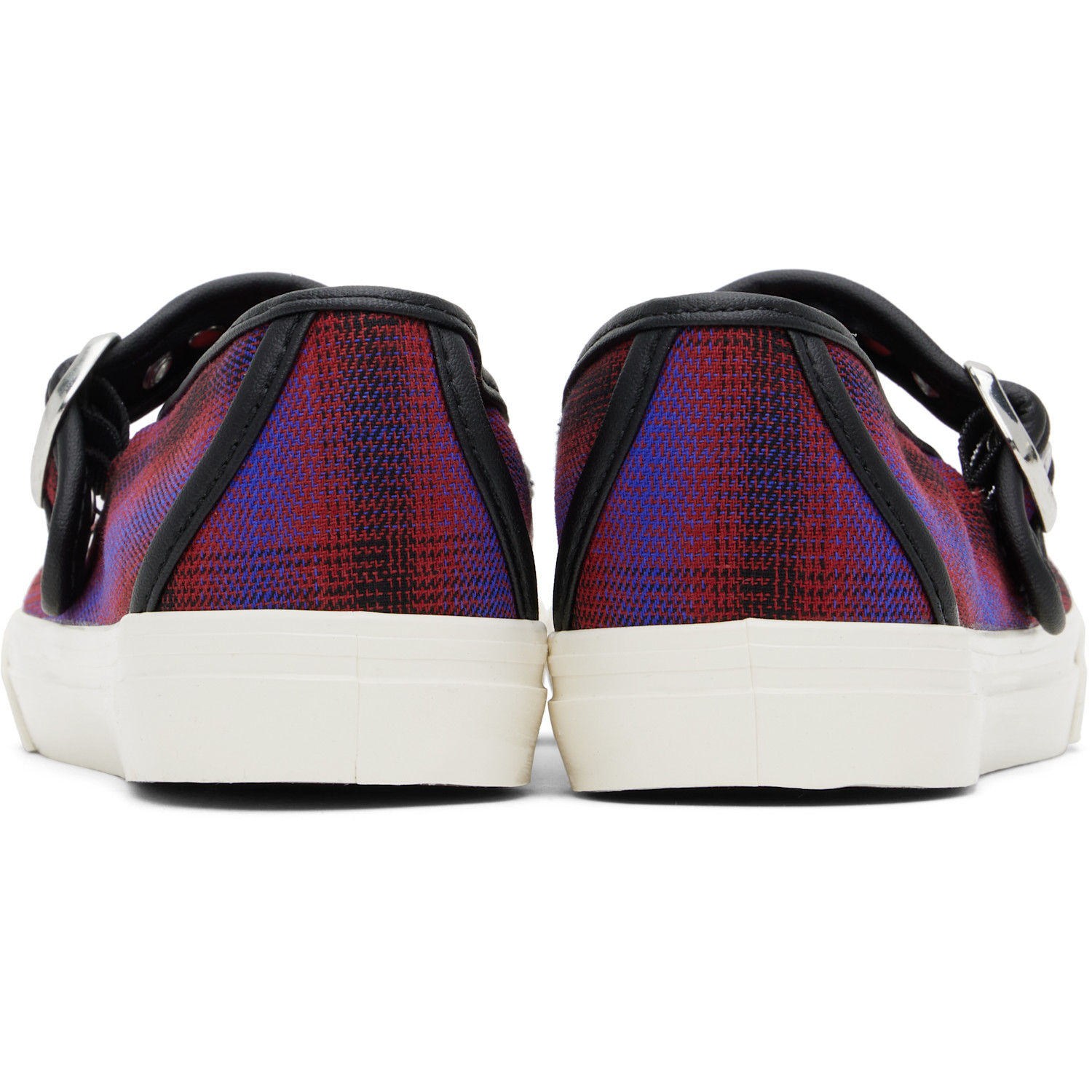  Vans Red Lx Mary Jane Lo Pro Ballerina Flats 