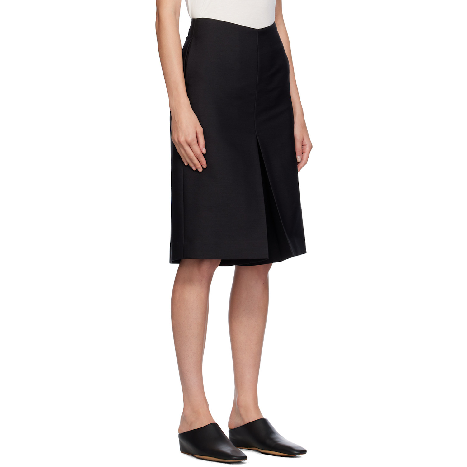  Gia Studios Black Layered Shorts 