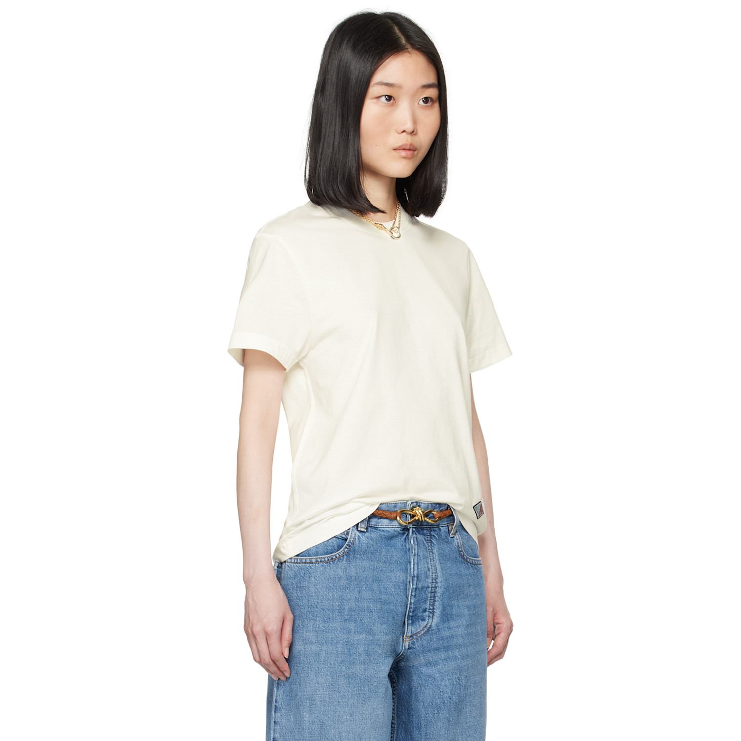  Bottega Veneta Off-white Light T-shirt 