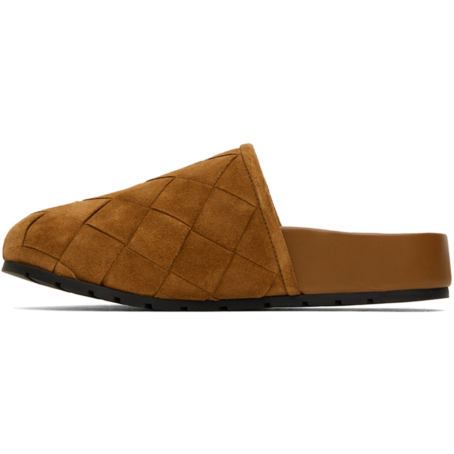 Bottega Veneta Tan Reggie Mules 