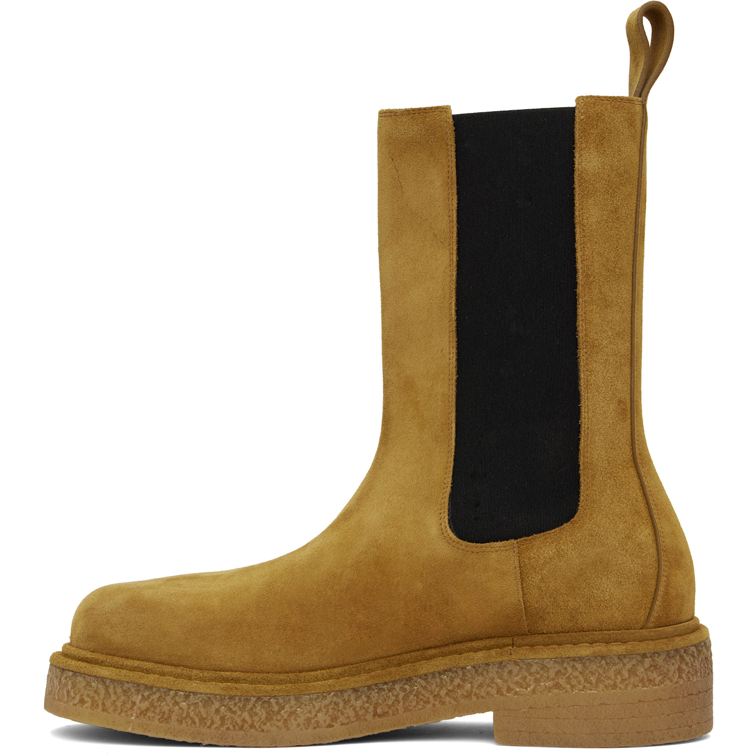  Bottega Veneta Tan Haddock Chelsea Boots 