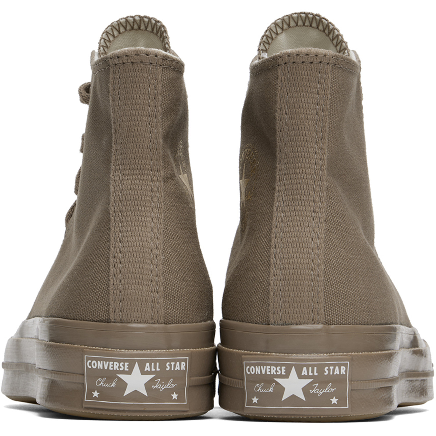  Converse Taupe Chuck 70 Monochrome Sneakers 