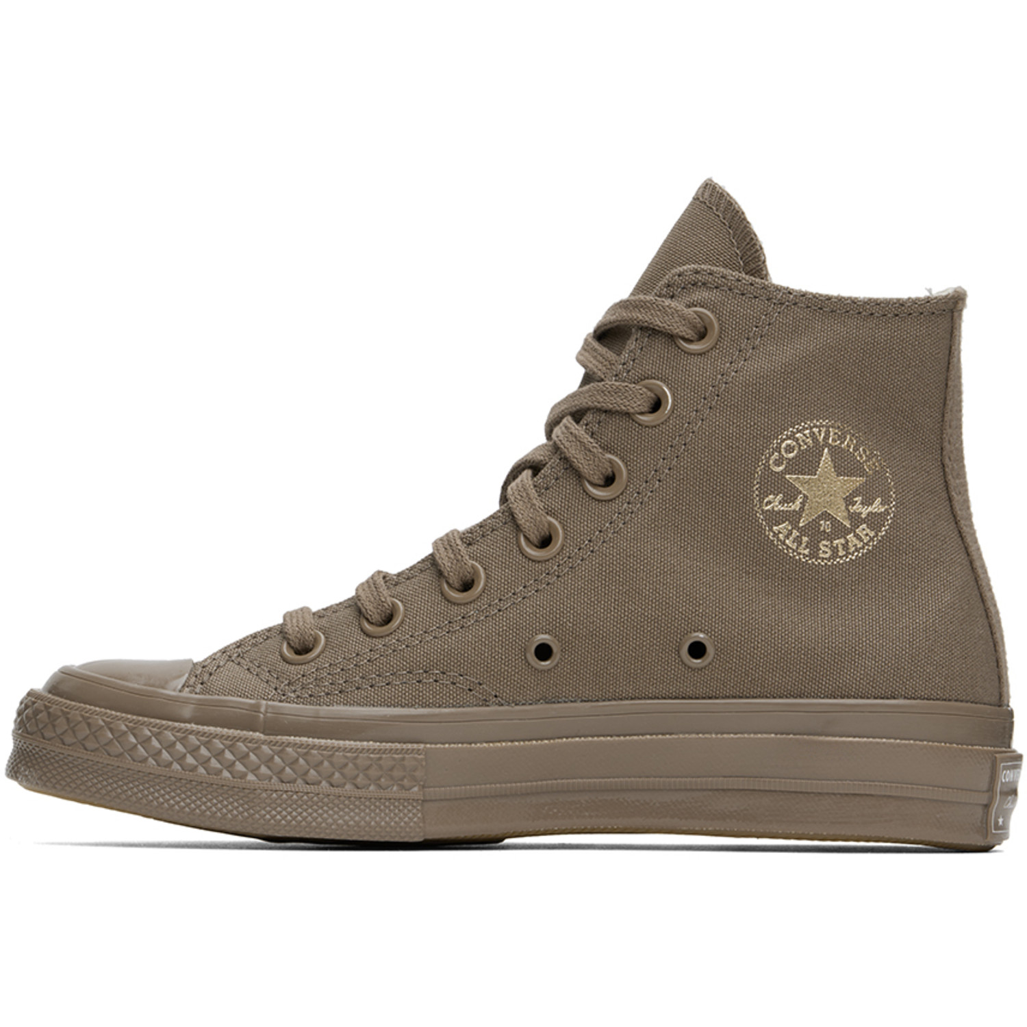  Converse Taupe Chuck 70 Monochrome Sneakers 