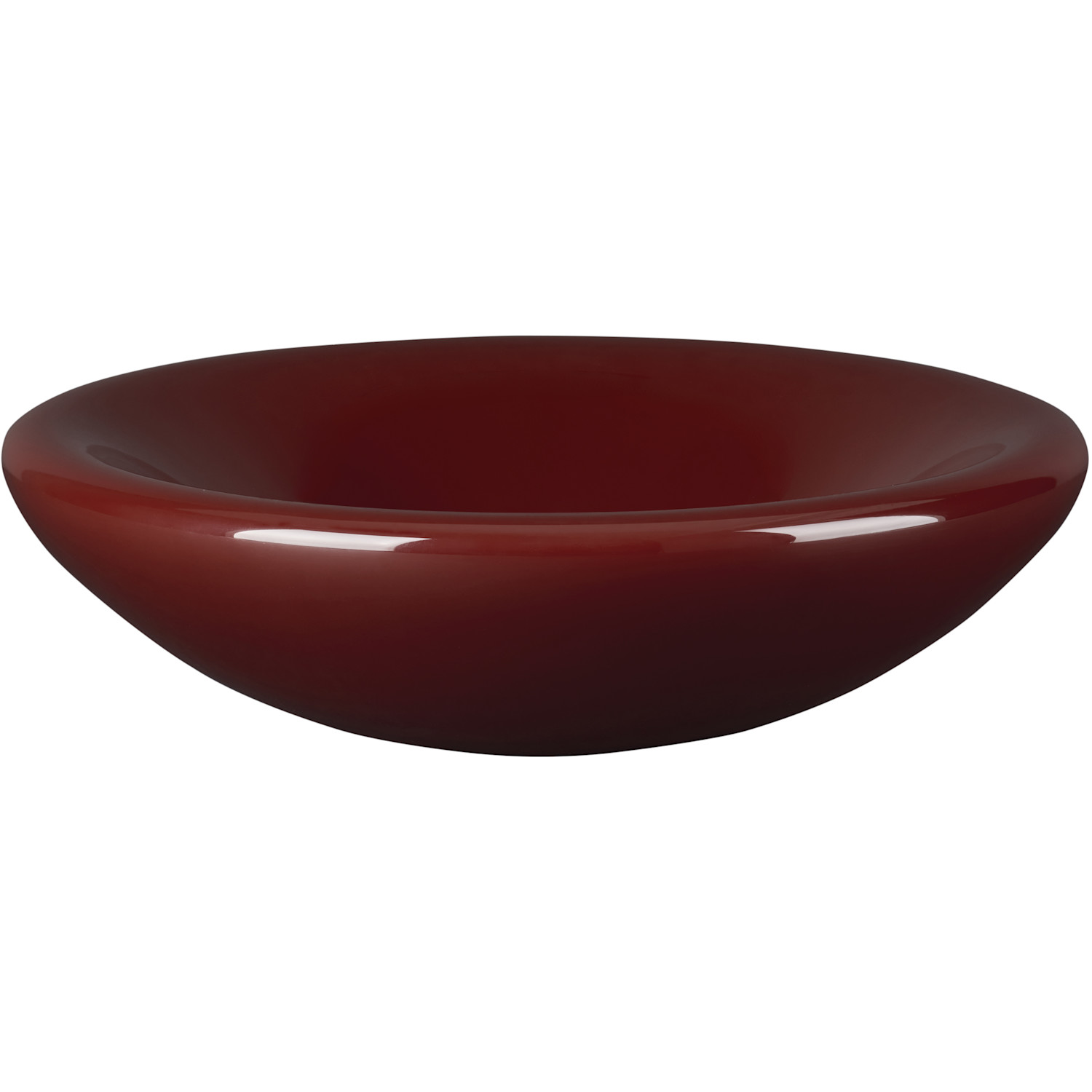  Rira Burgundy Liquidish Medium Bowl 