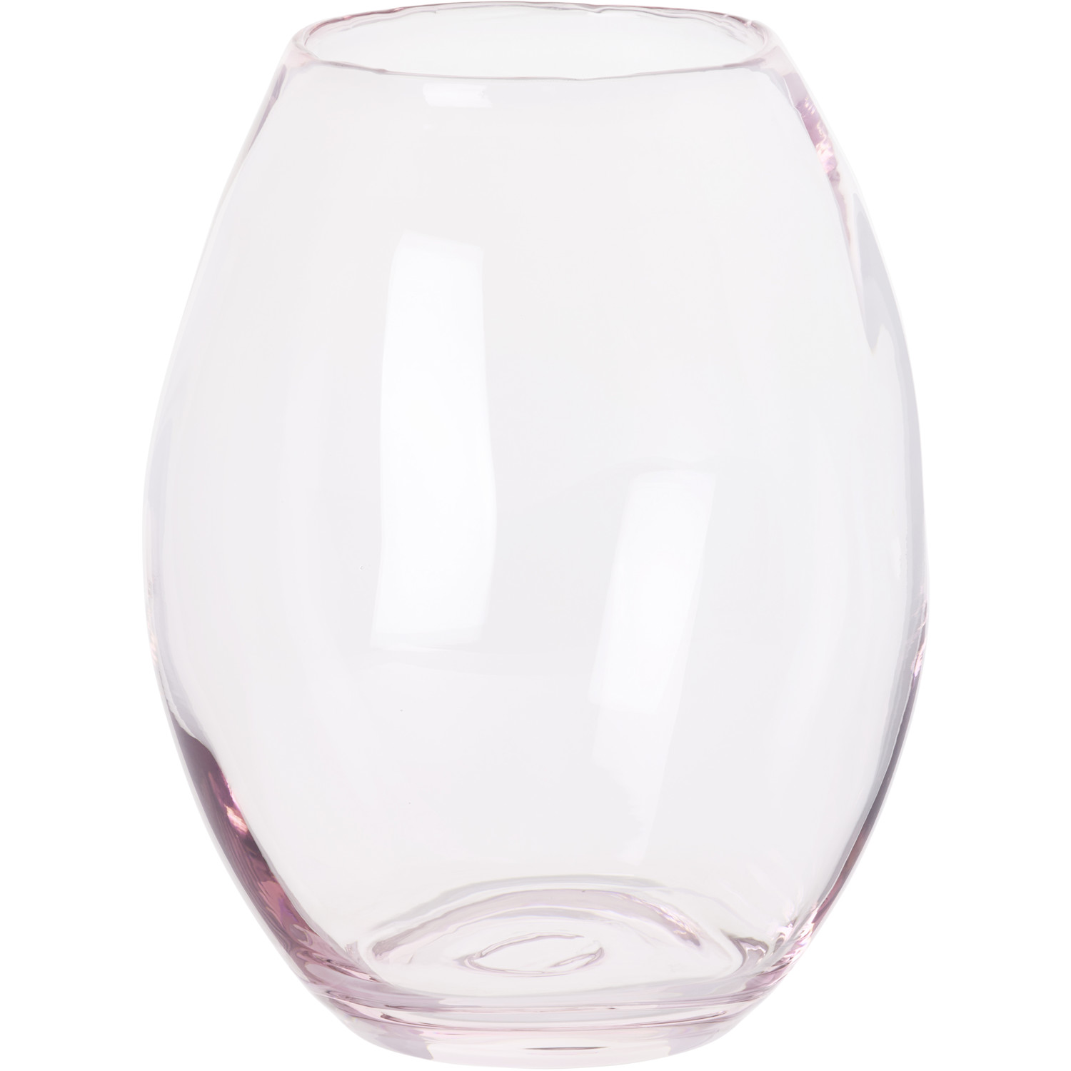  Rira Pink Addled Short Vase 