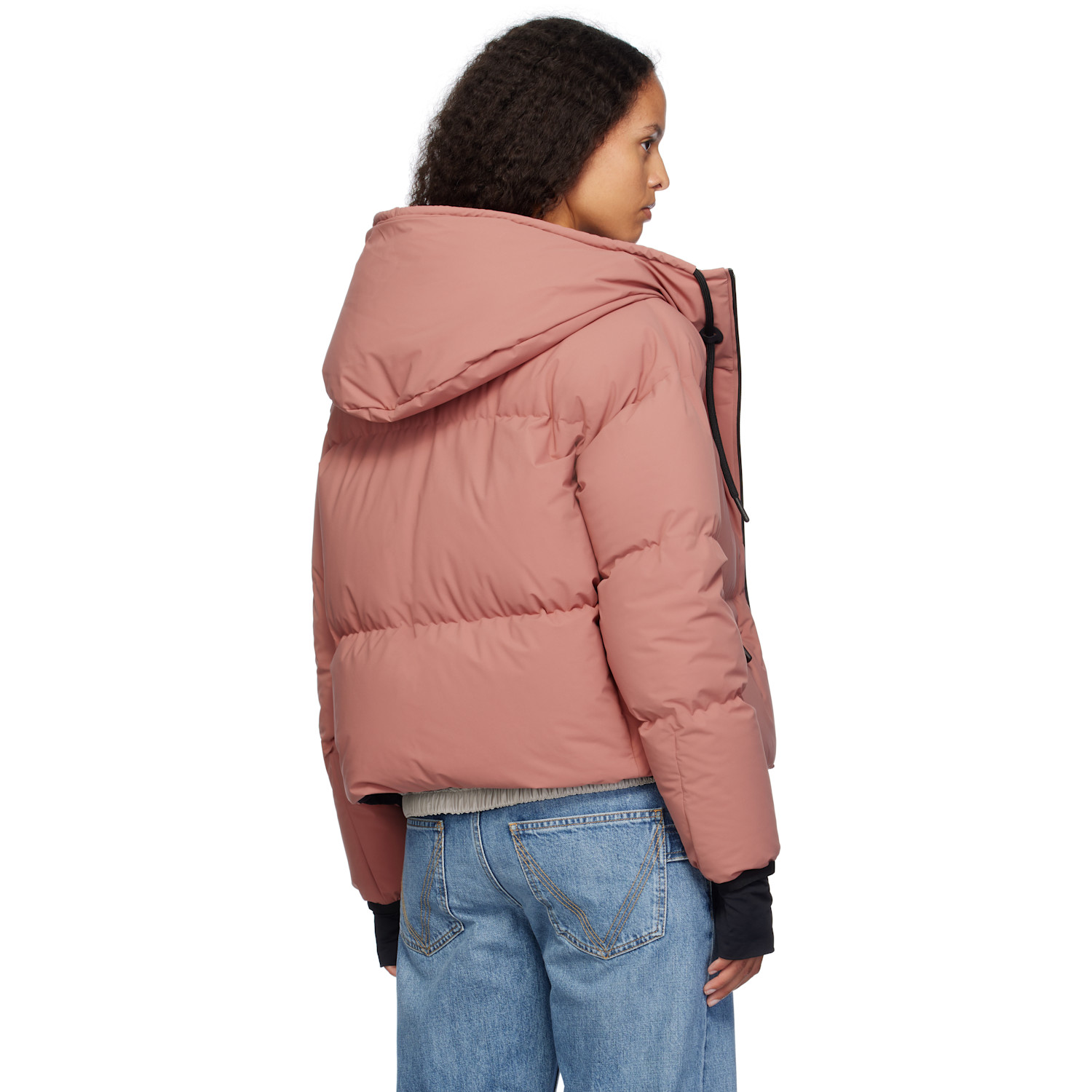  Moncler Grenoble Pink Allesaz Down Jacket 