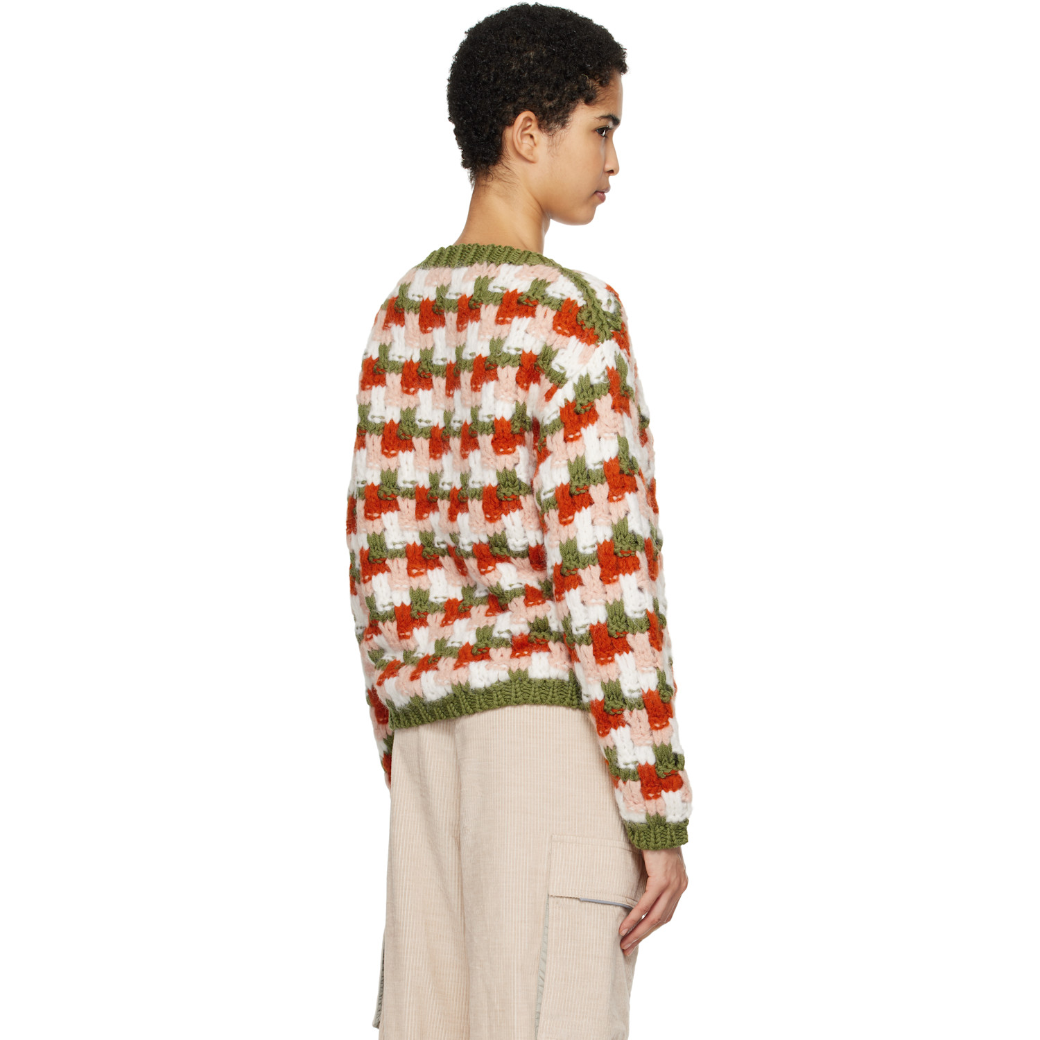  Moncler Grenoble Multicolor Wool & Alpaca Sweater 