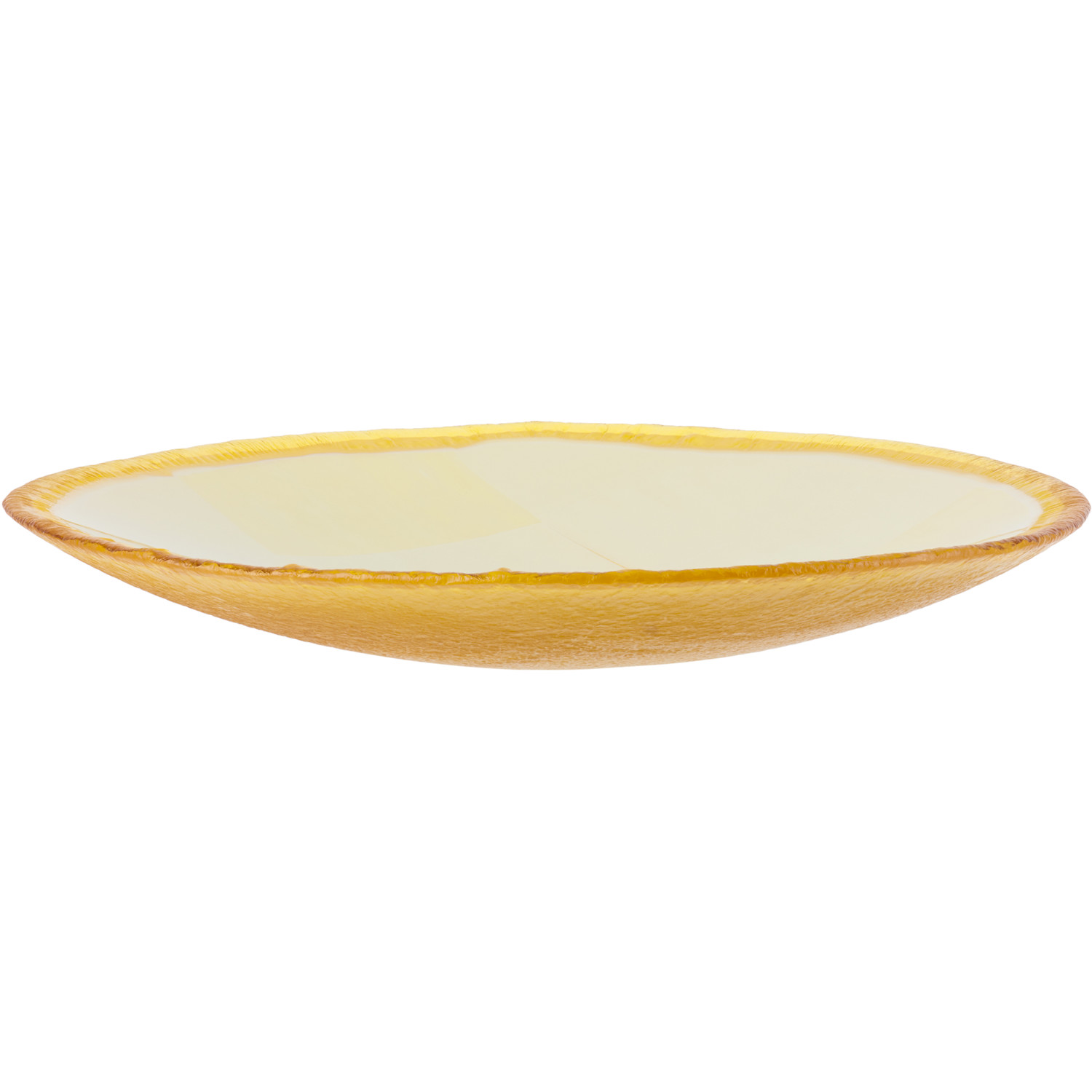  Los Objetos Decorativos Beige Squares Large Fusing Glass Plate 