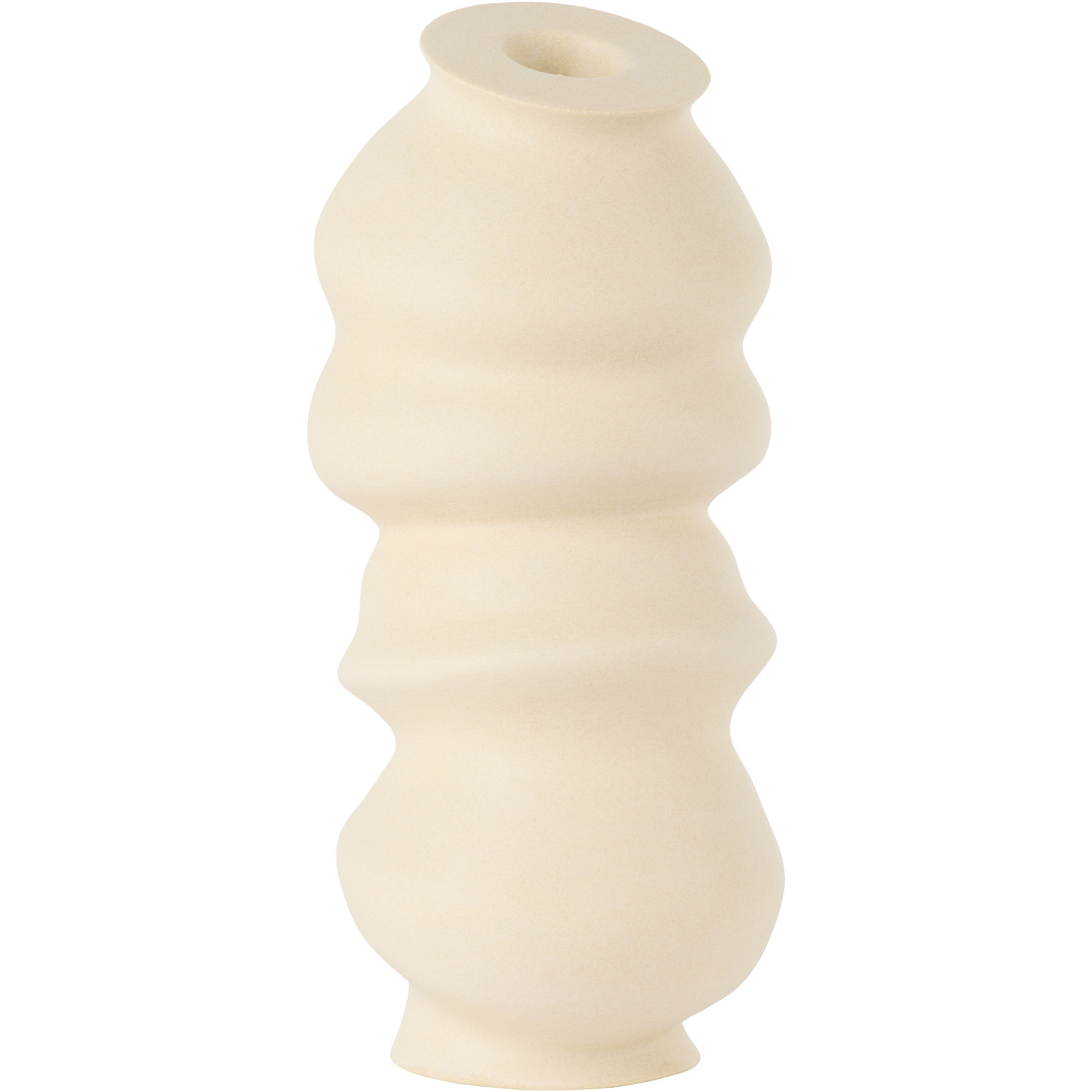  Los Objetos Decorativos Off-white Movement Candle Holder 