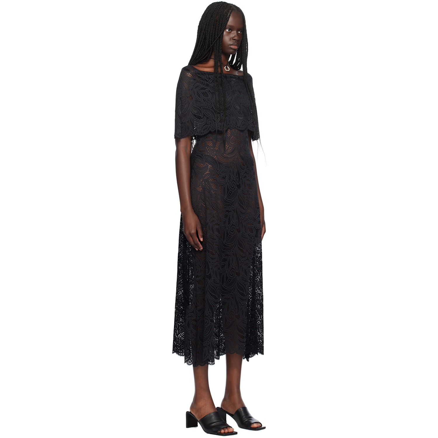  Beaufille Black Lotta Maxi Dress 