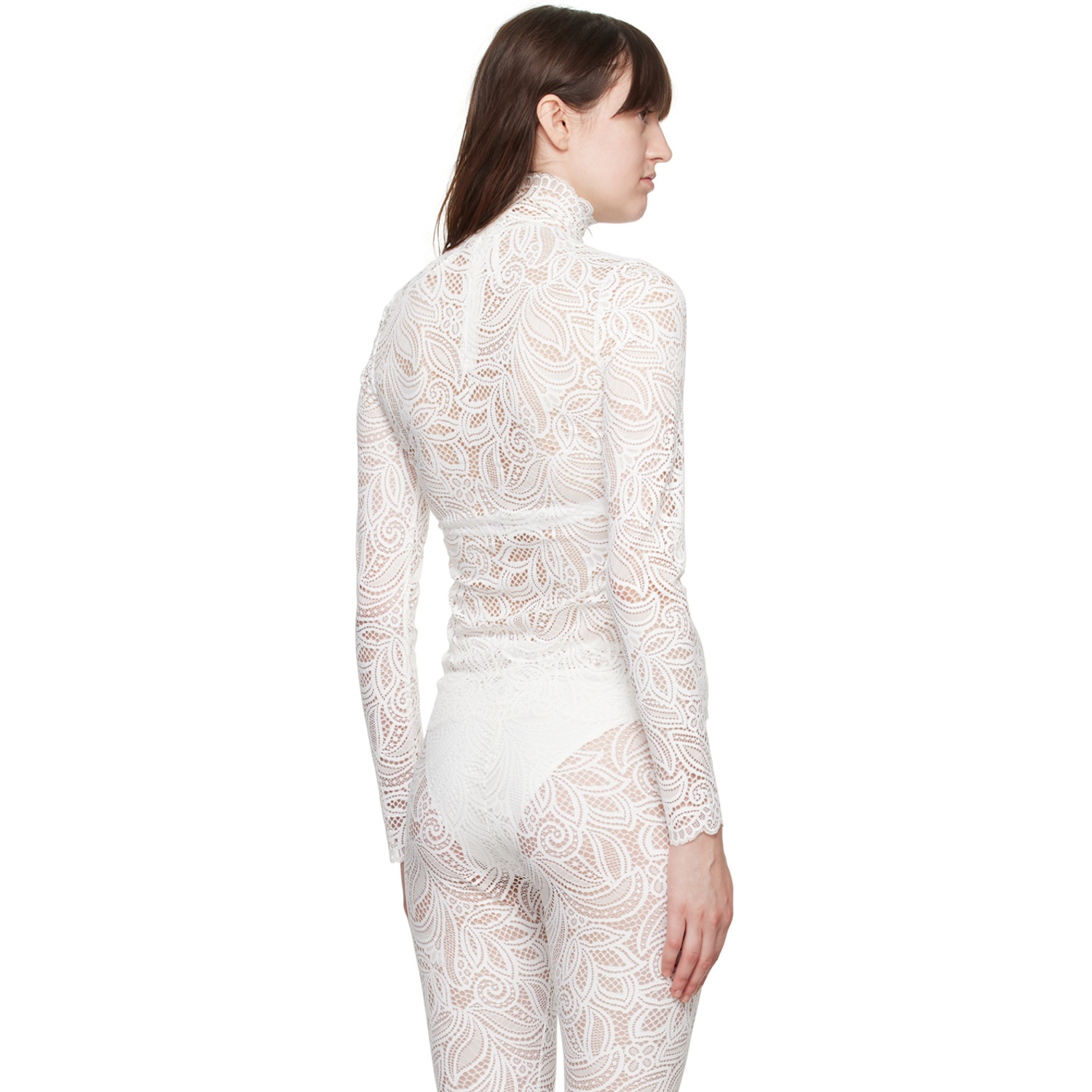  Beaufille White Rodin Blouse 