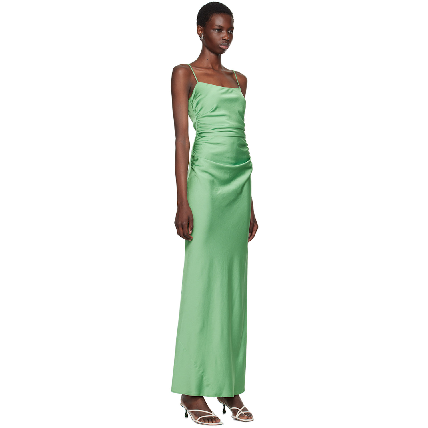  Bec + Bridge Green Emilia Scoop Neck Maxi Dress 
