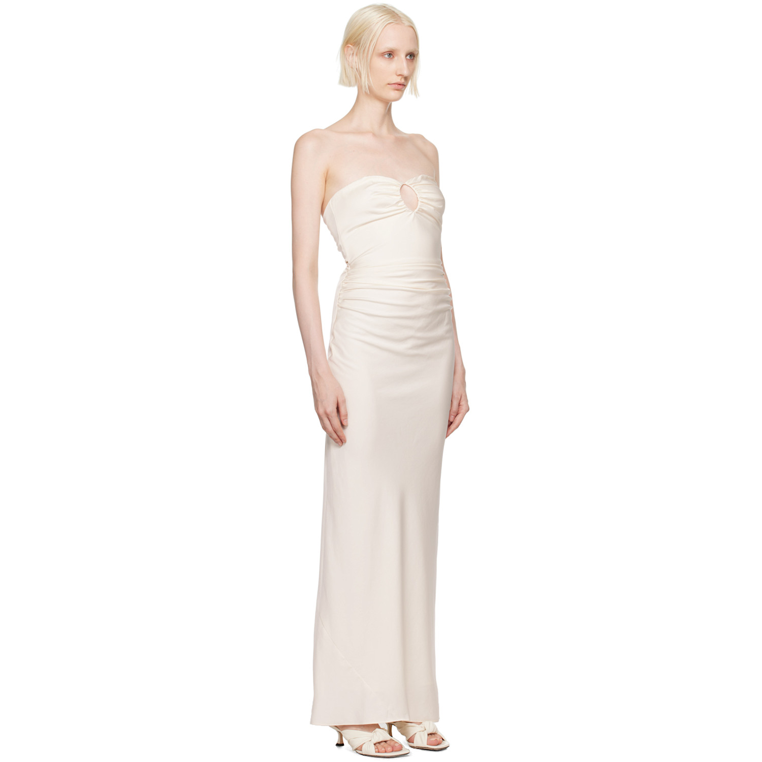  Bec + Bridge Off-white Emilia Strapless Dress 