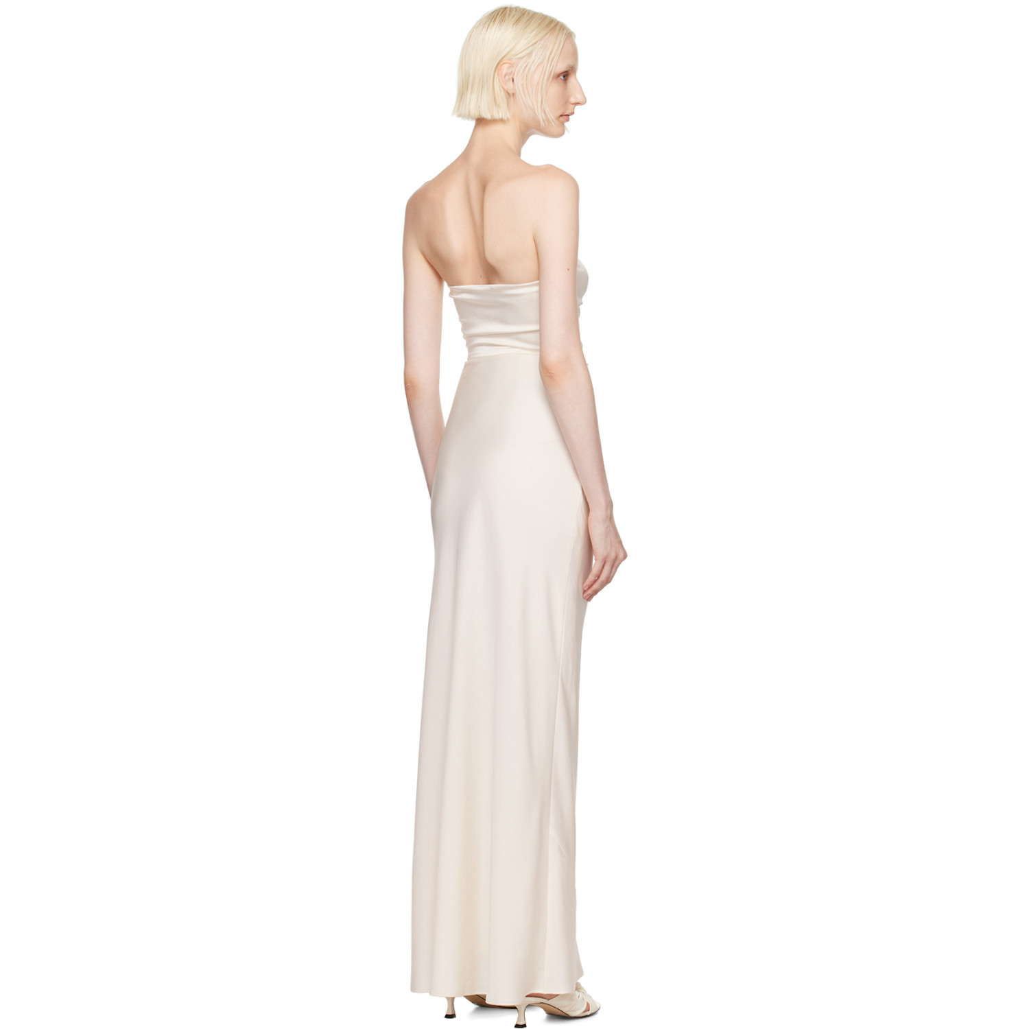  Bec + Bridge Off-white Emilia Strapless Dress 