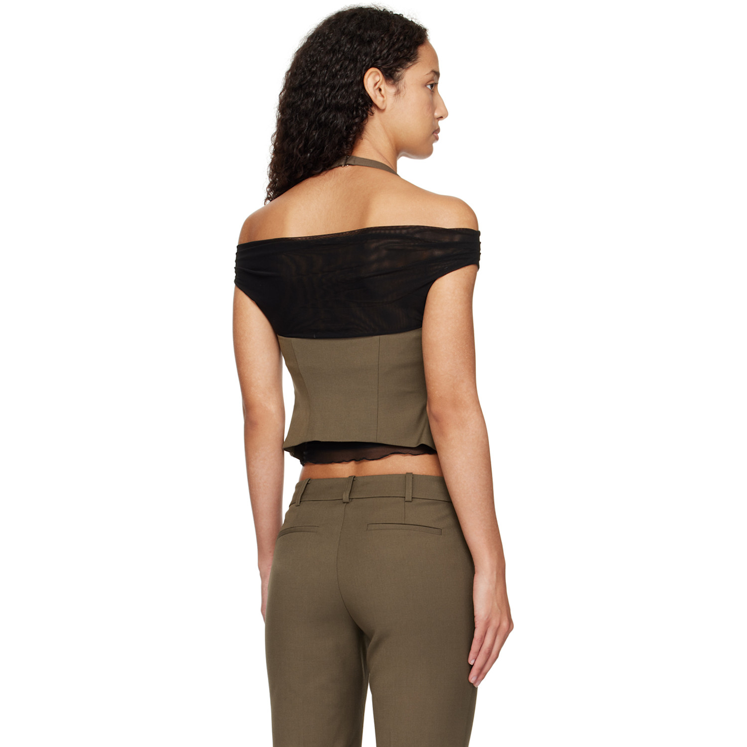  Bec + Bridge Khaki Teri Vest 