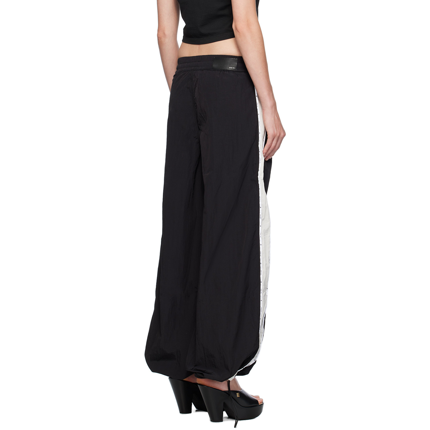  Amiri Black Raglan Ma Track Pants 