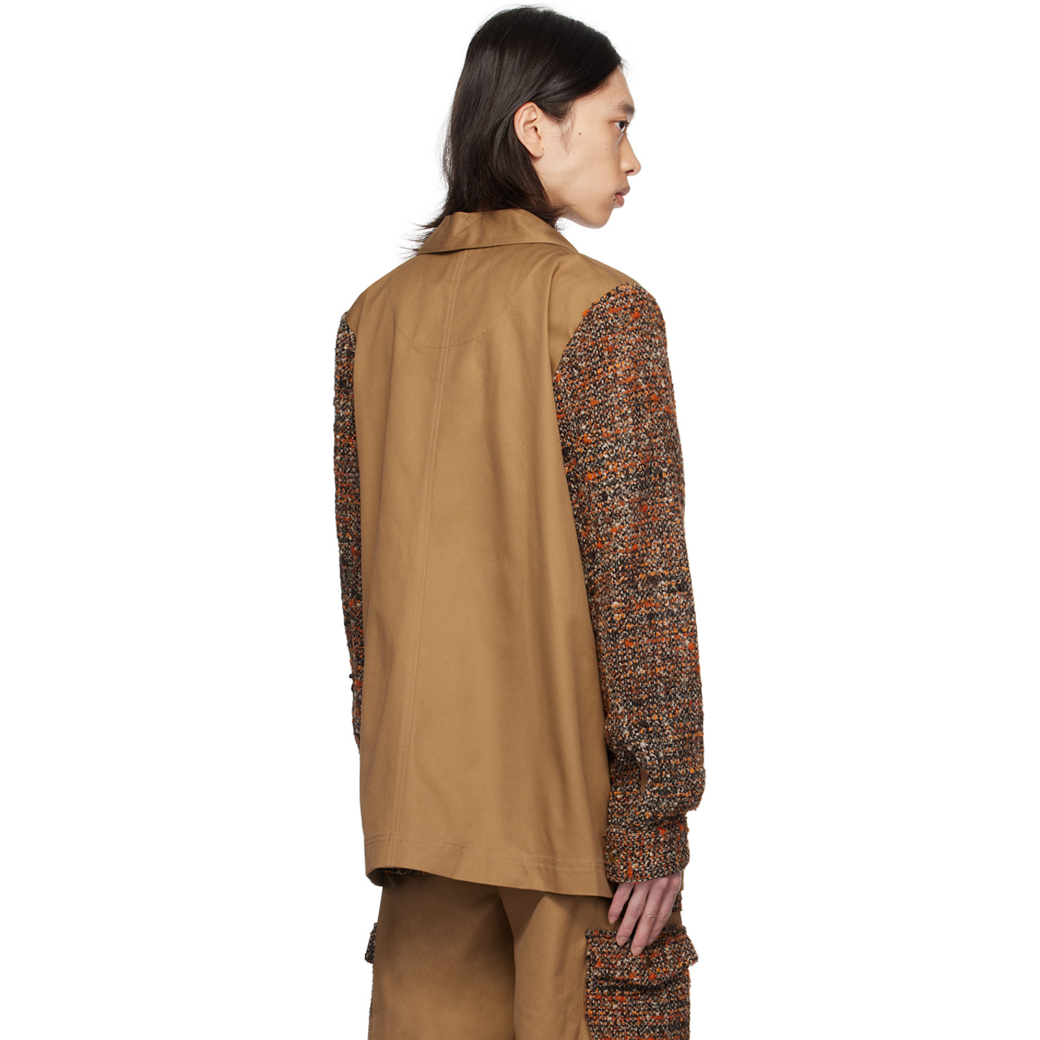  Anna Sui Ssense Exclusive Tan Barn Jacket 
