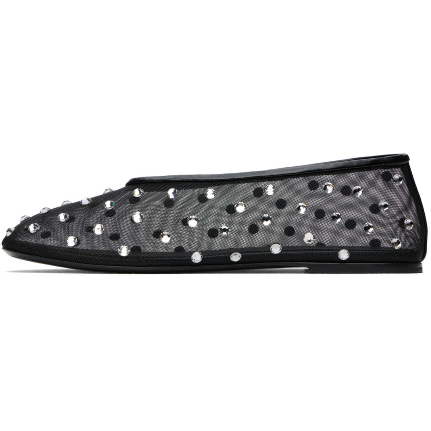  Khaite Black 'the Marcy' Ballerina Flats 
