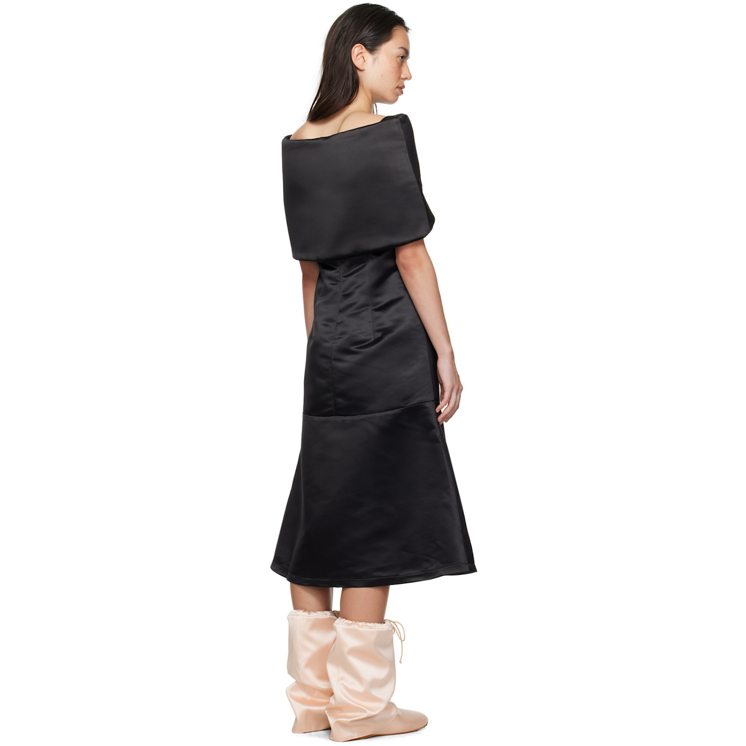  Ashley Williams Black Misa Maxi Dress 
