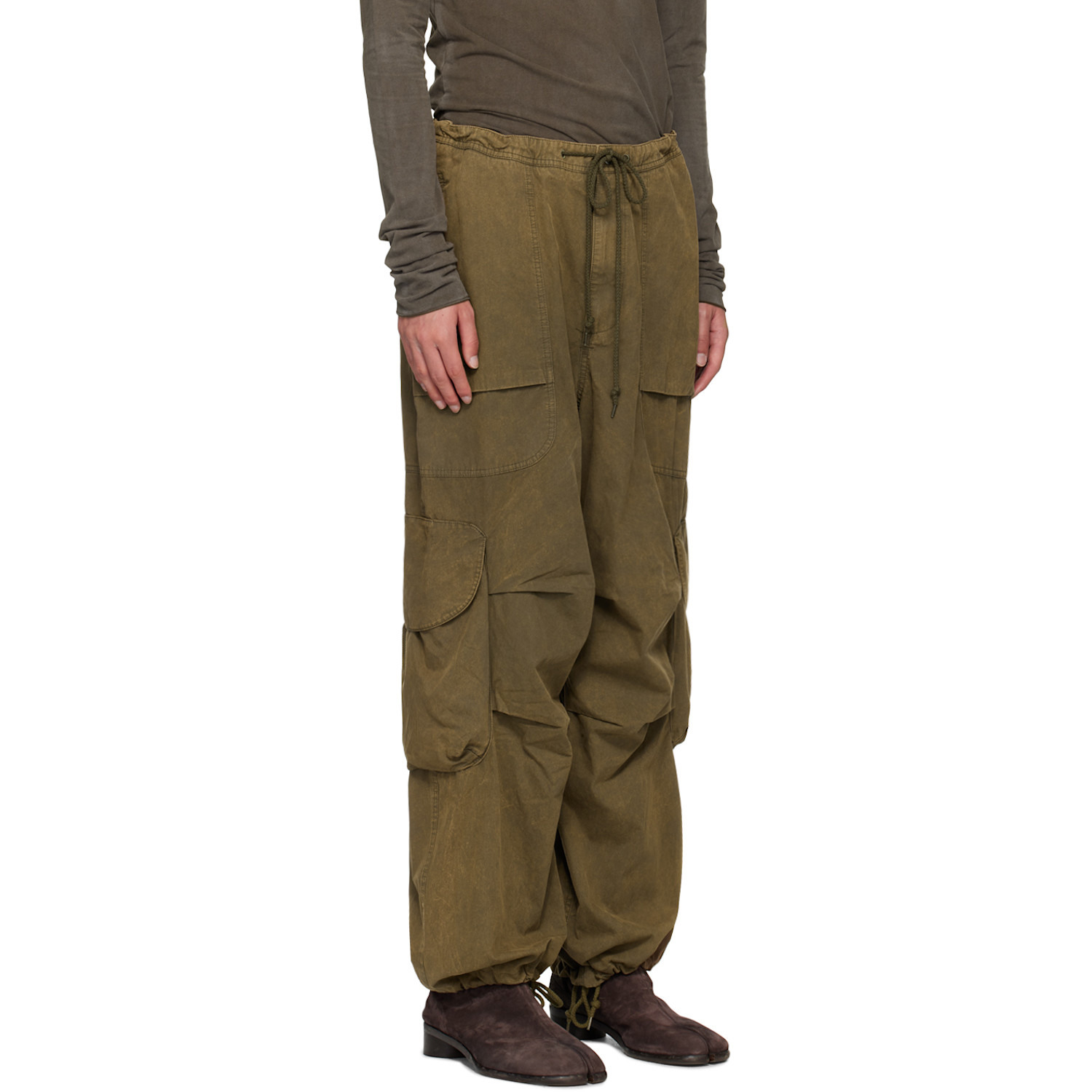  Entire Studios Tan Freight Cargo Pants 