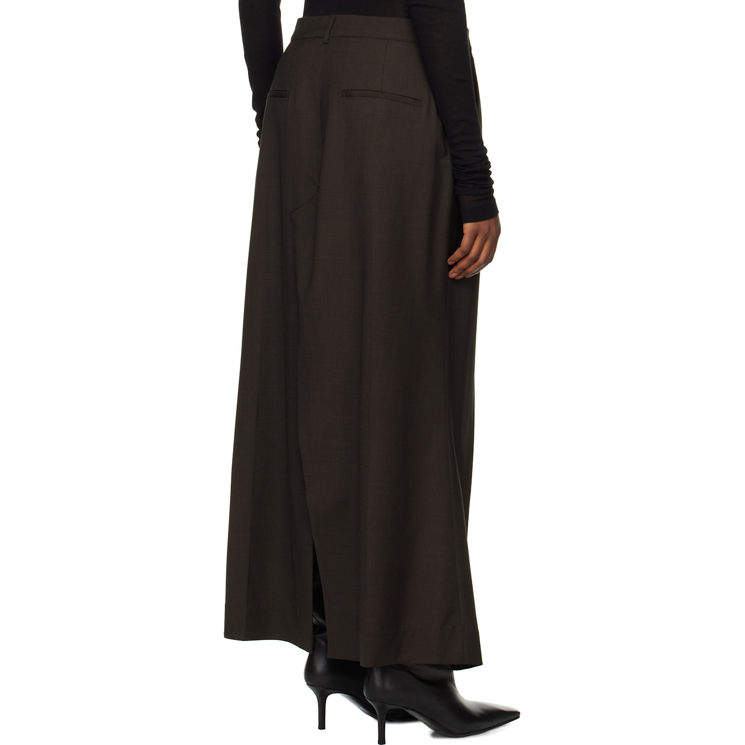 Holzweiler Brown Kiko Maxi Skirt 
