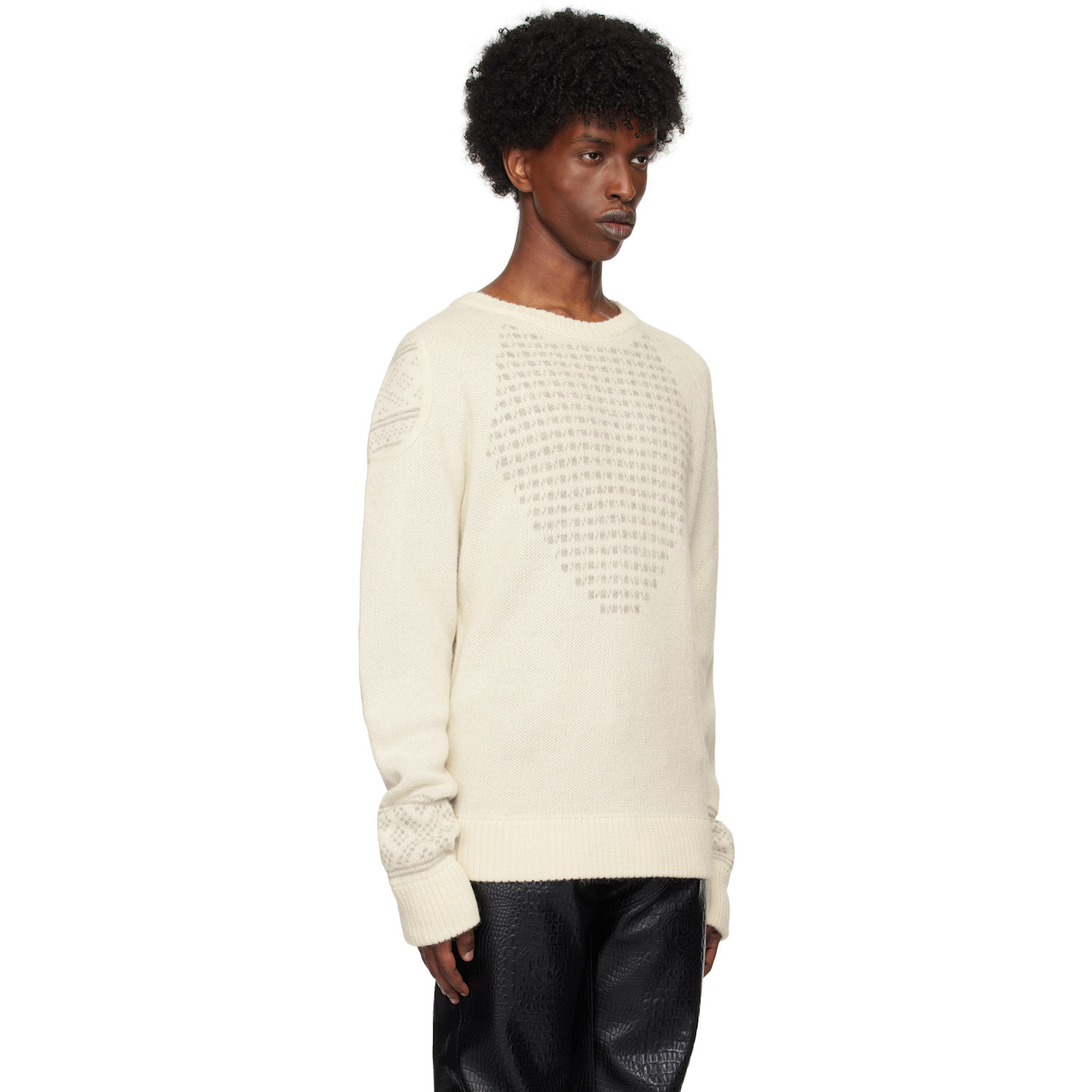  Gmbh Off-white Raed Biker Sweater 