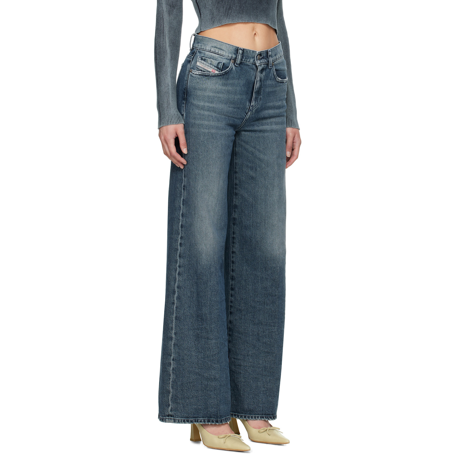  Diesel Blue Flare 1978 D-akemi 007y7 Jeans 