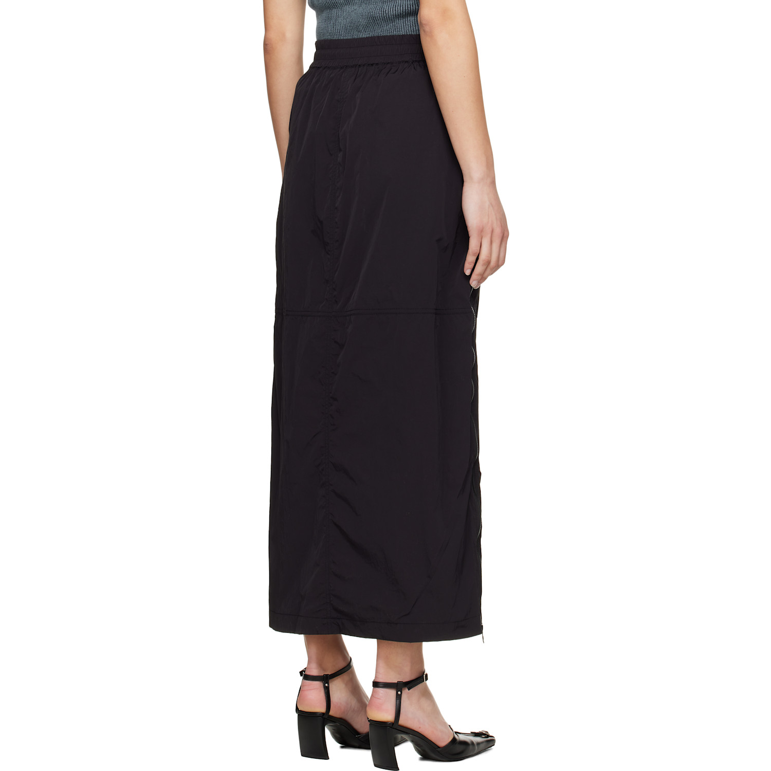  Diesel Black O-hazel-q3 Maxi Skirt 