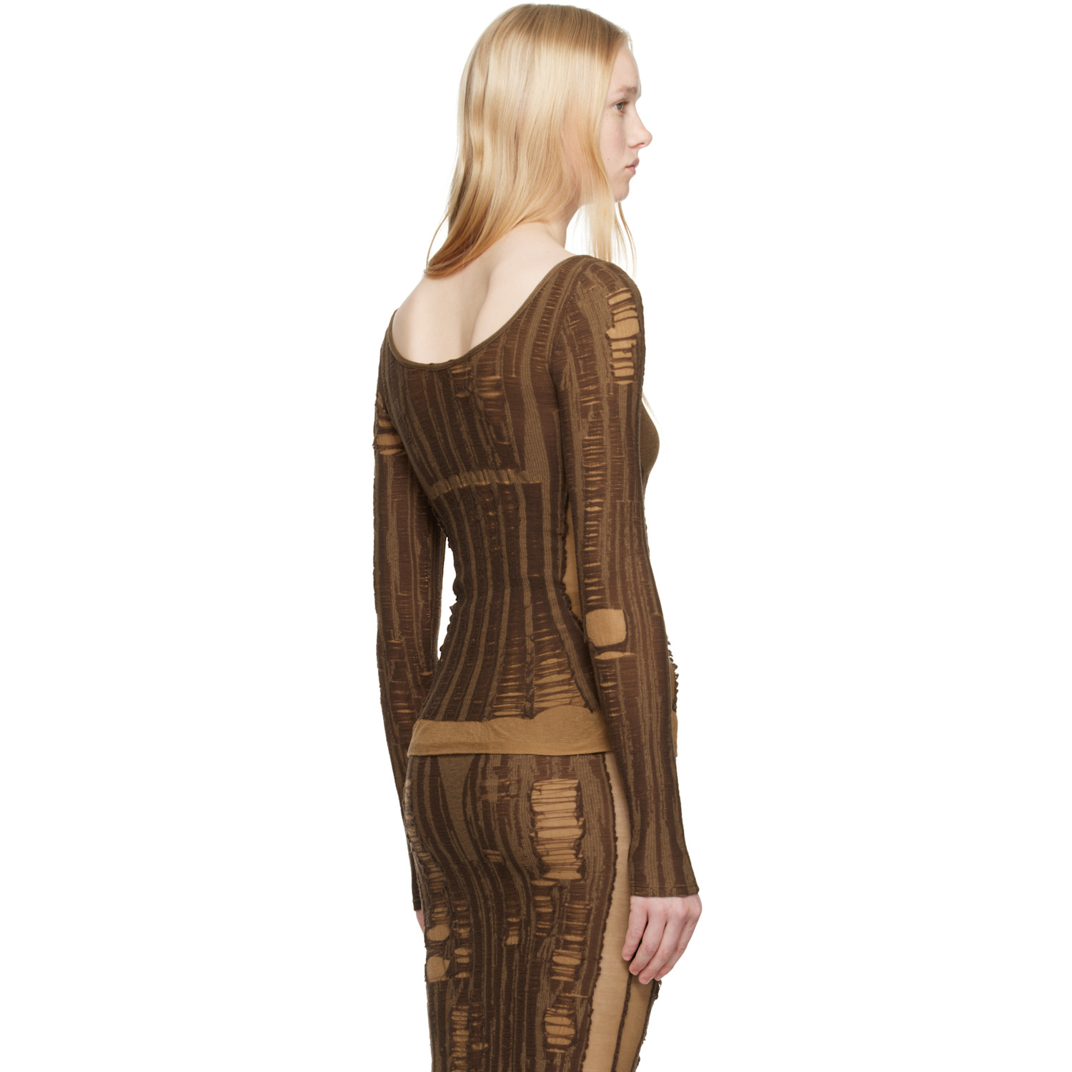  Diesel Brown M-calai T-shirt 