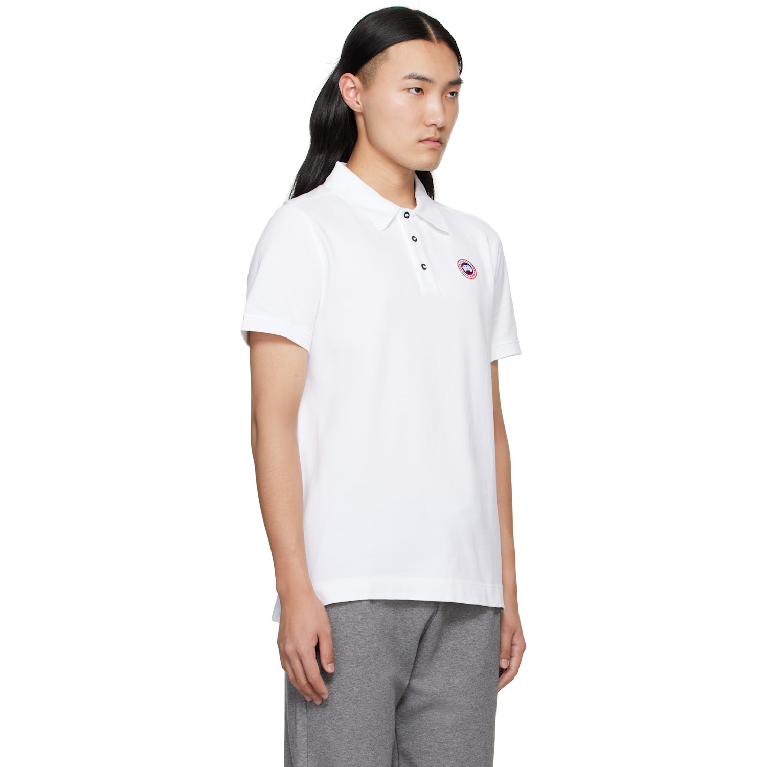  Canada Goose White Beckley Polo 