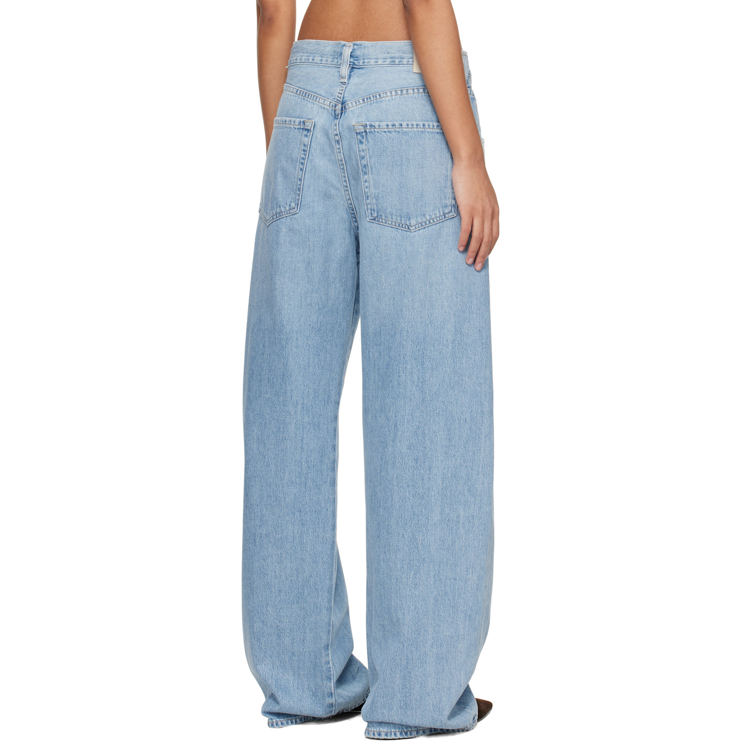  Citizens Of Humanity Blue Brynn Drawstring Jeans 