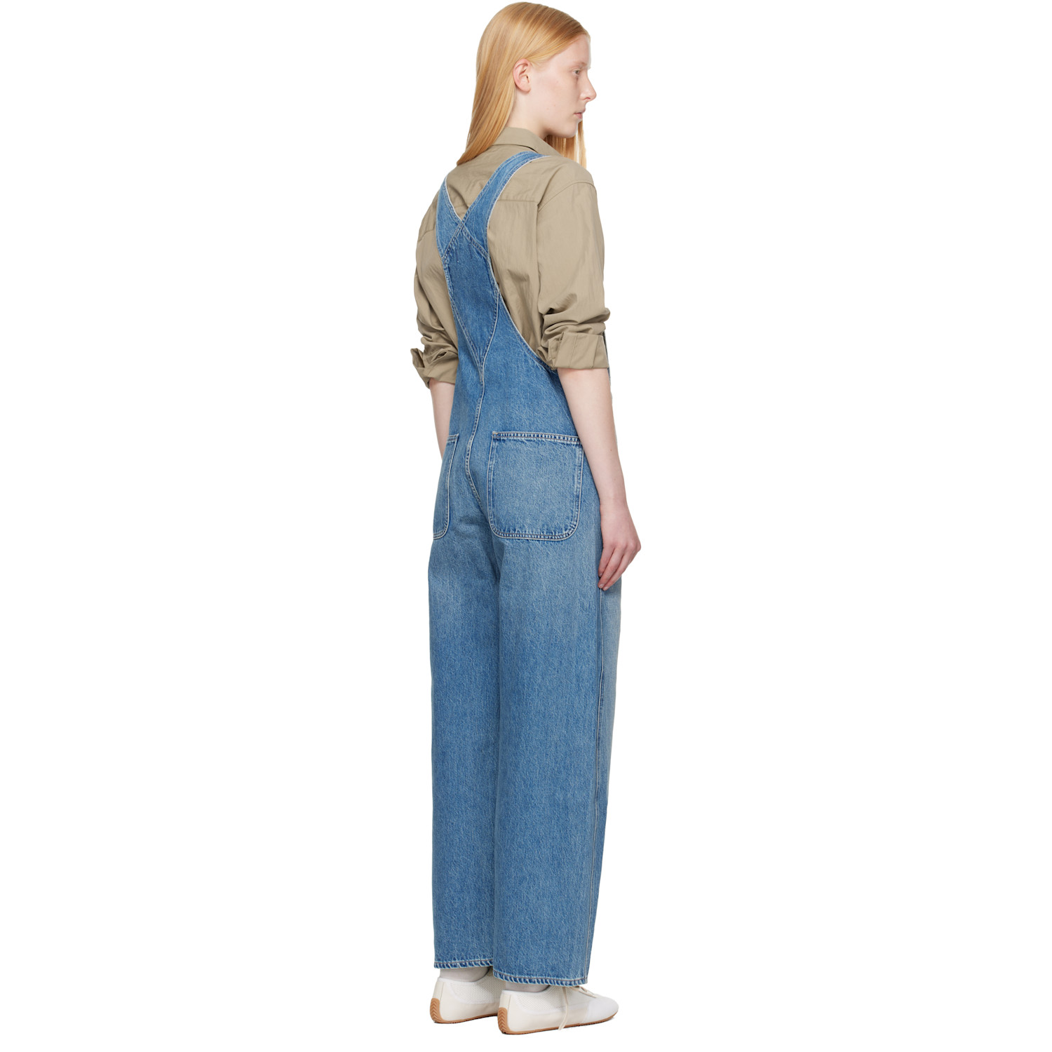  Citizens Of Humanity Blue Freya Denim Overalls 